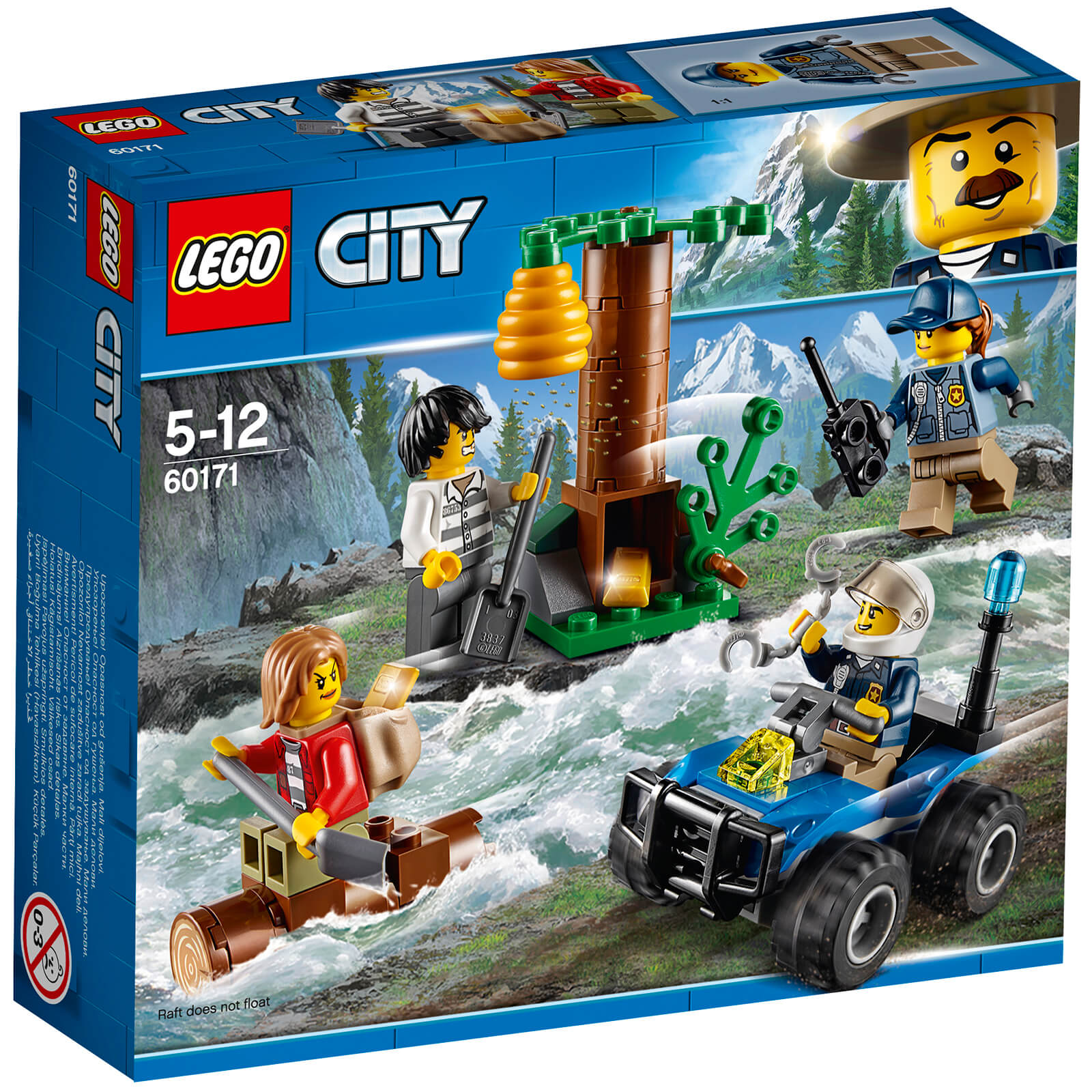 LEGO City Police: Mountain Fugitives (60171) Toys | Zavvi
