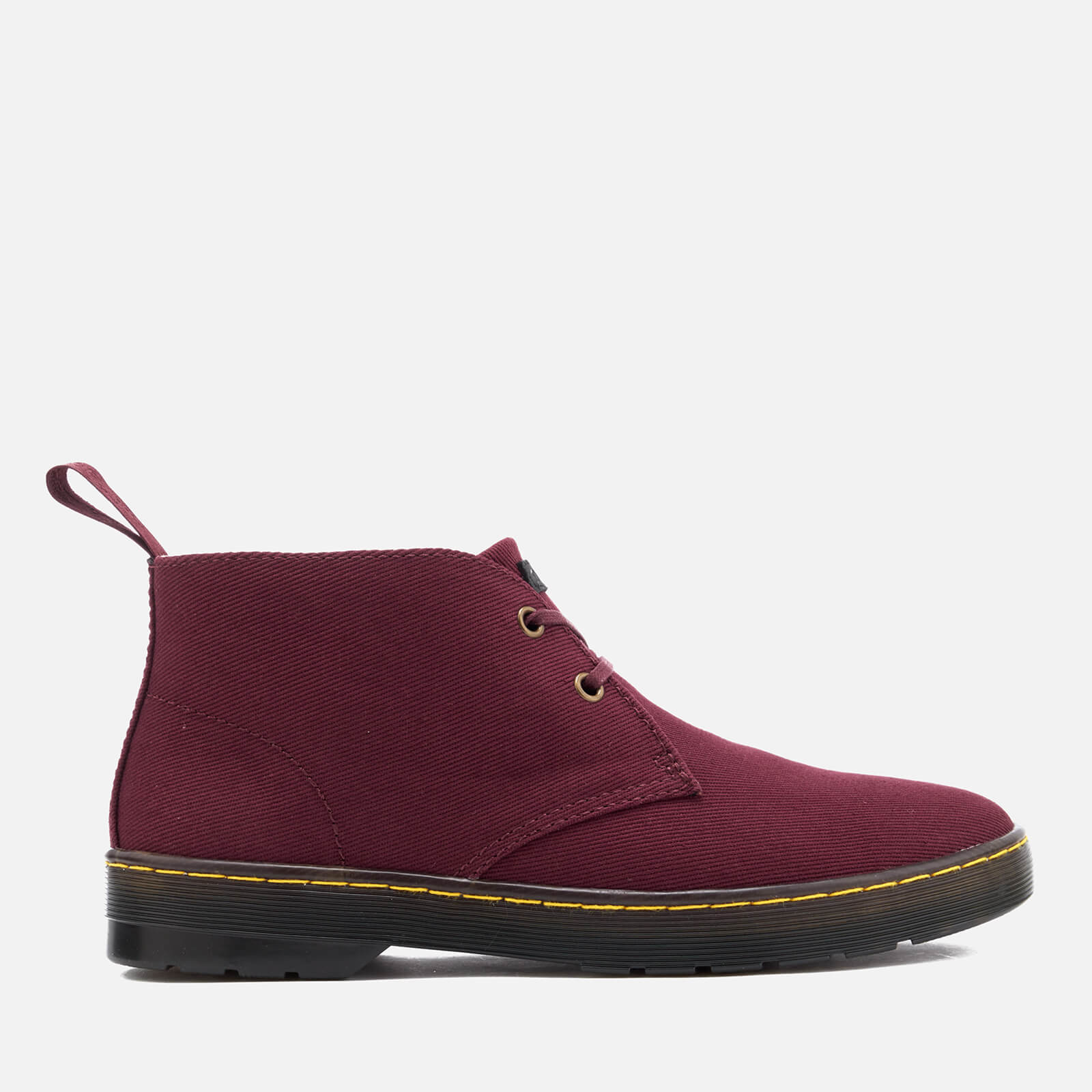 burgundy canvas doc martens
