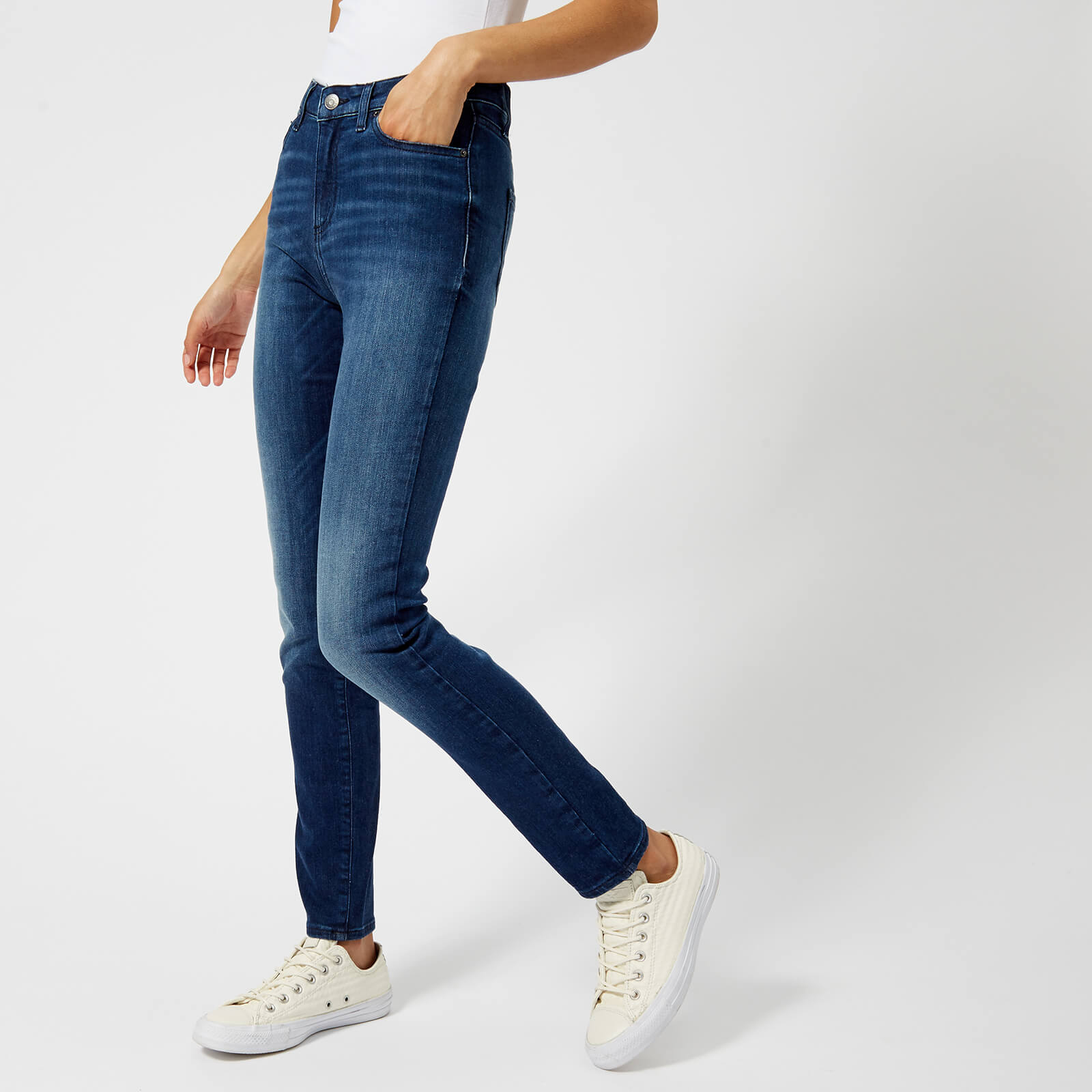 womens high waisted armani jeans