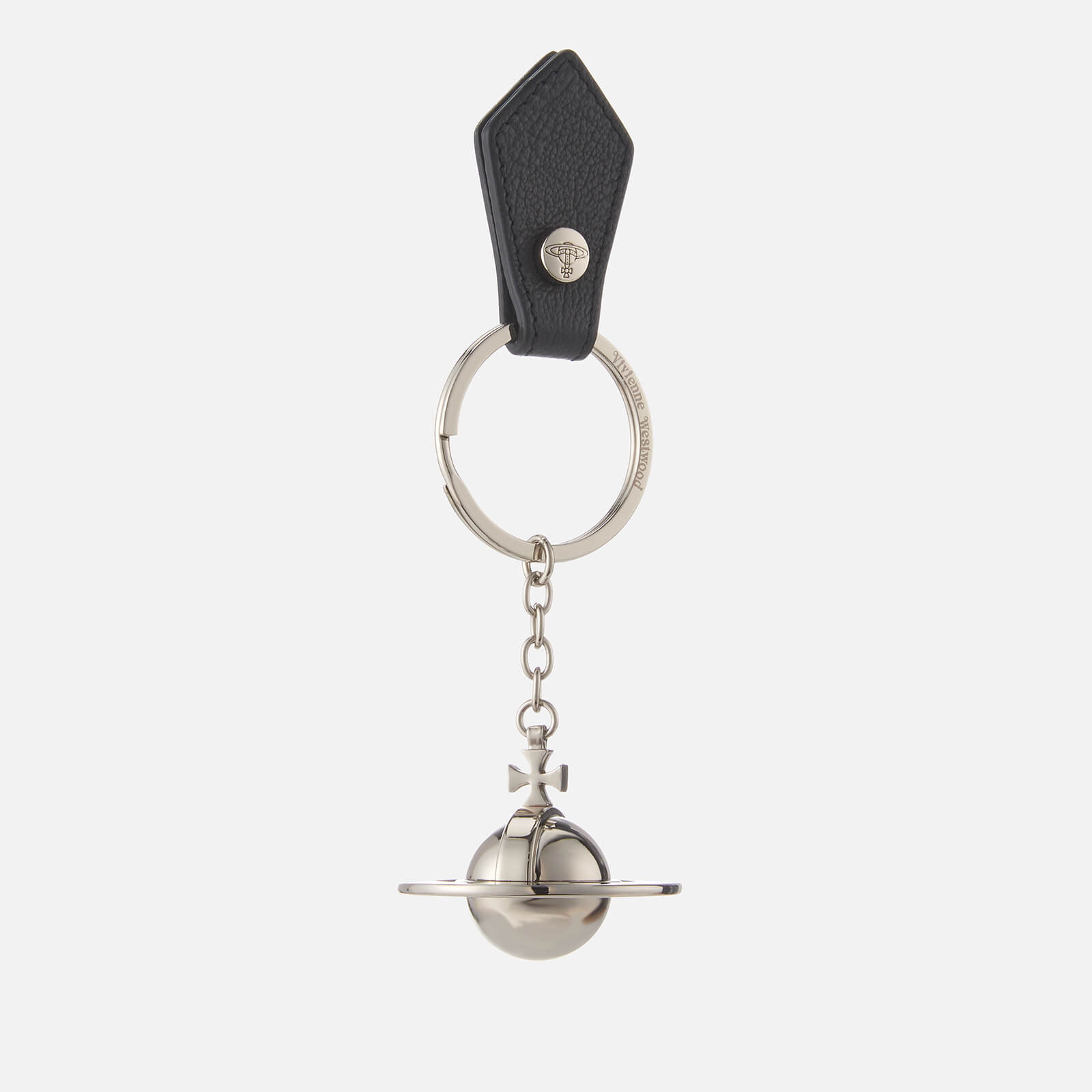 Vivienne Westwood Men S 3d Orb Keyring Black