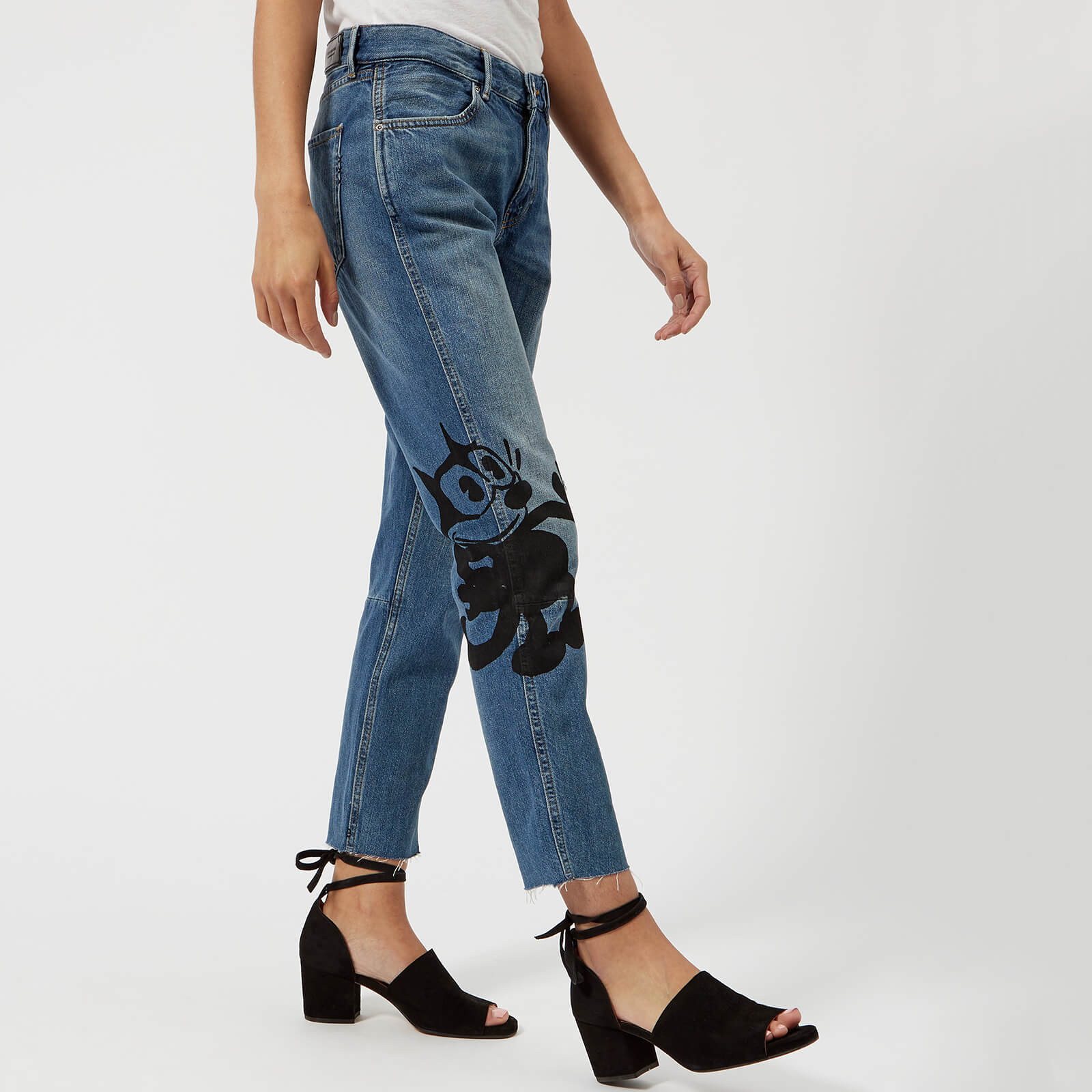 scotch and soda felix the cat jeans