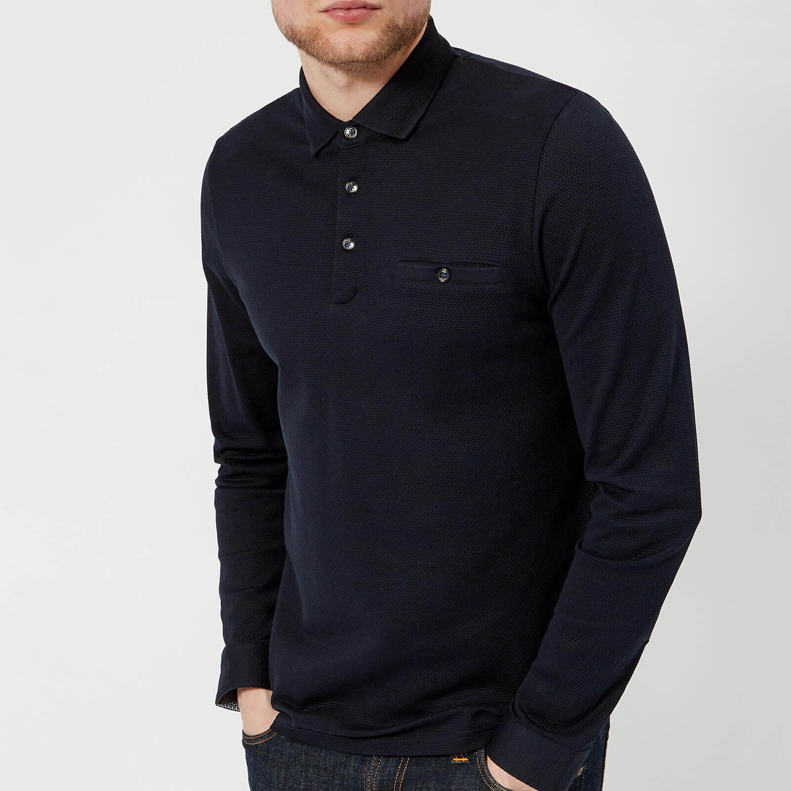 ted baker long sleeve polo