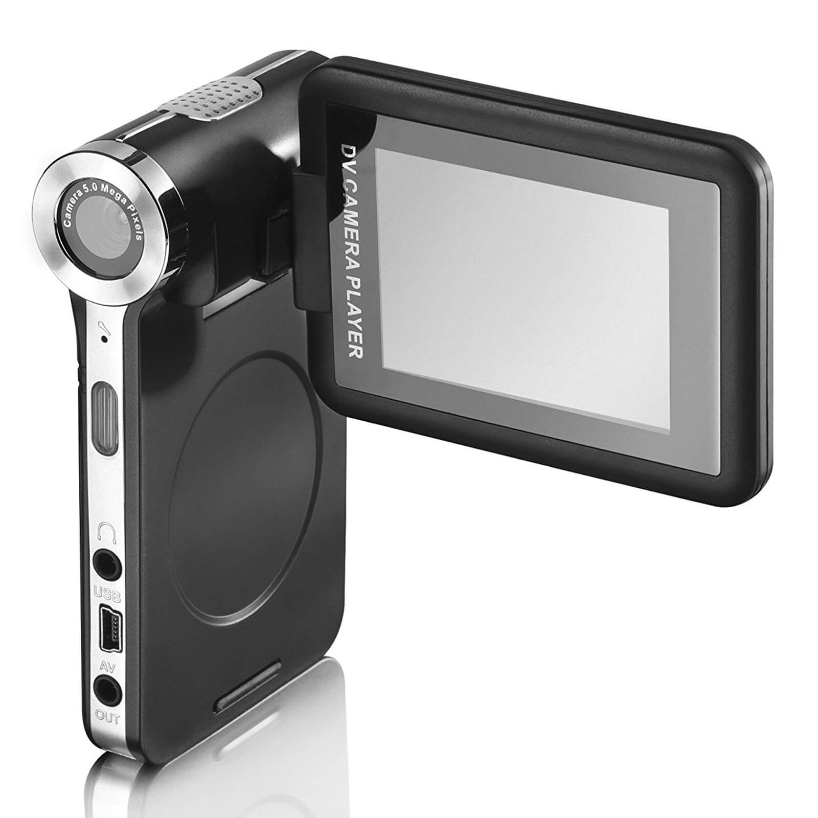 Teknique T67002N Flip Screen Camcorder with 2.4"" LCD Display Black
