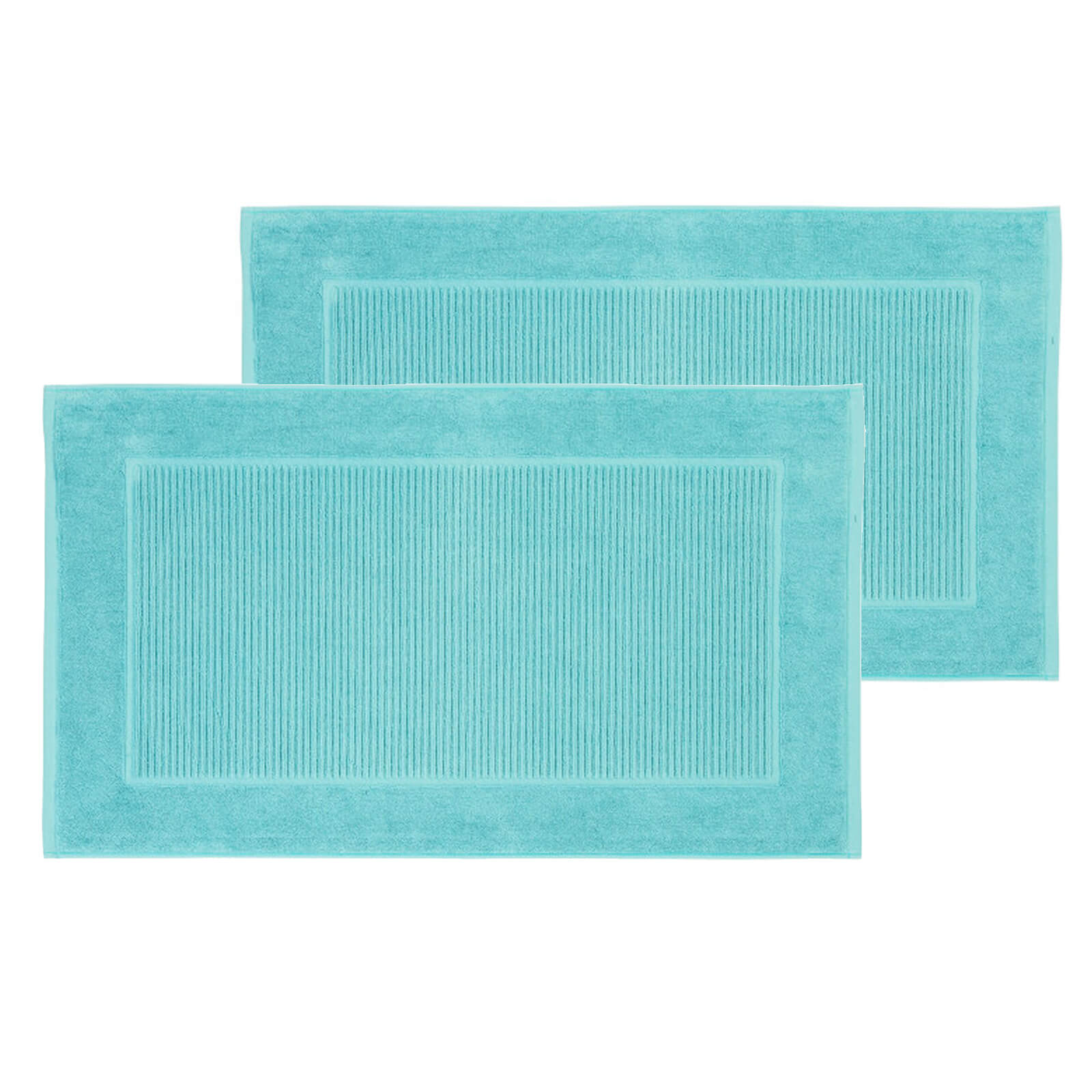 Christy Supreme Hygro Bath Mat Set Of 2 Lagoon Clothing