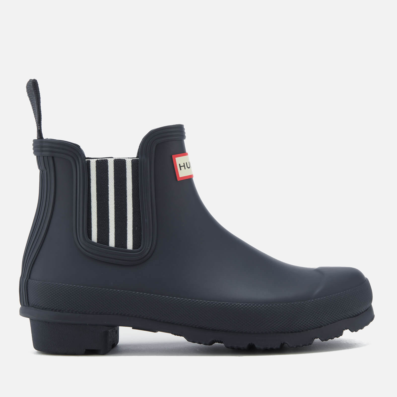 hunter garden stripe chelsea boots
