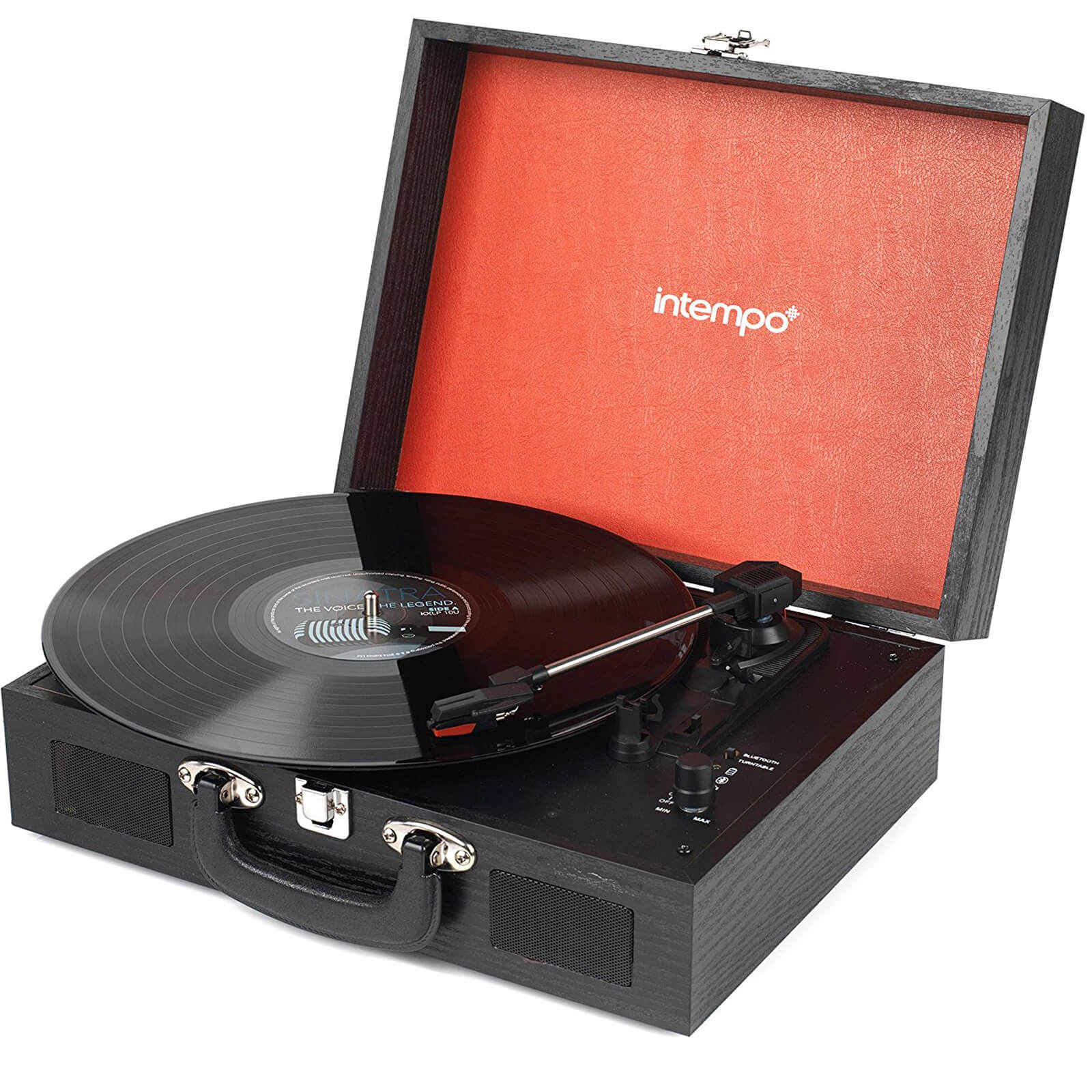 intempo retro bluetooth turntable