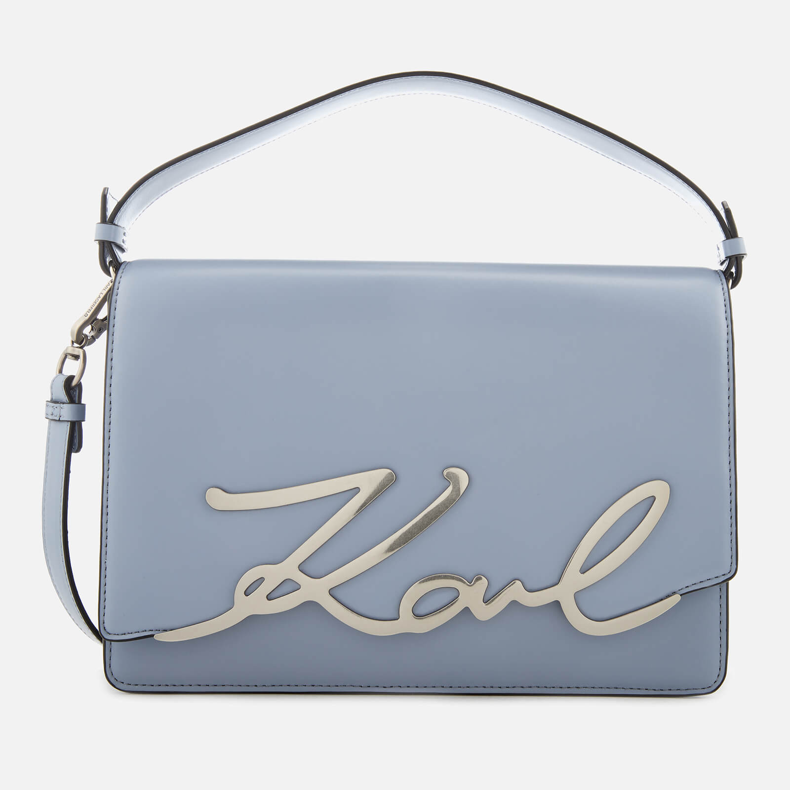 K/Signature Big Shoulder Bag - Mistic Blue