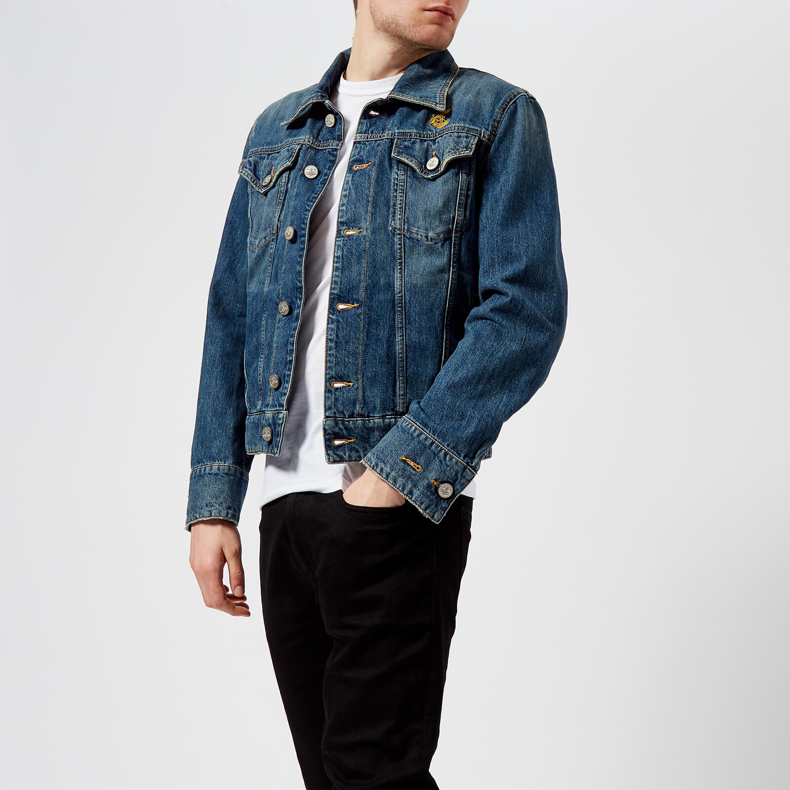 vivienne westwood mens denim shirt
