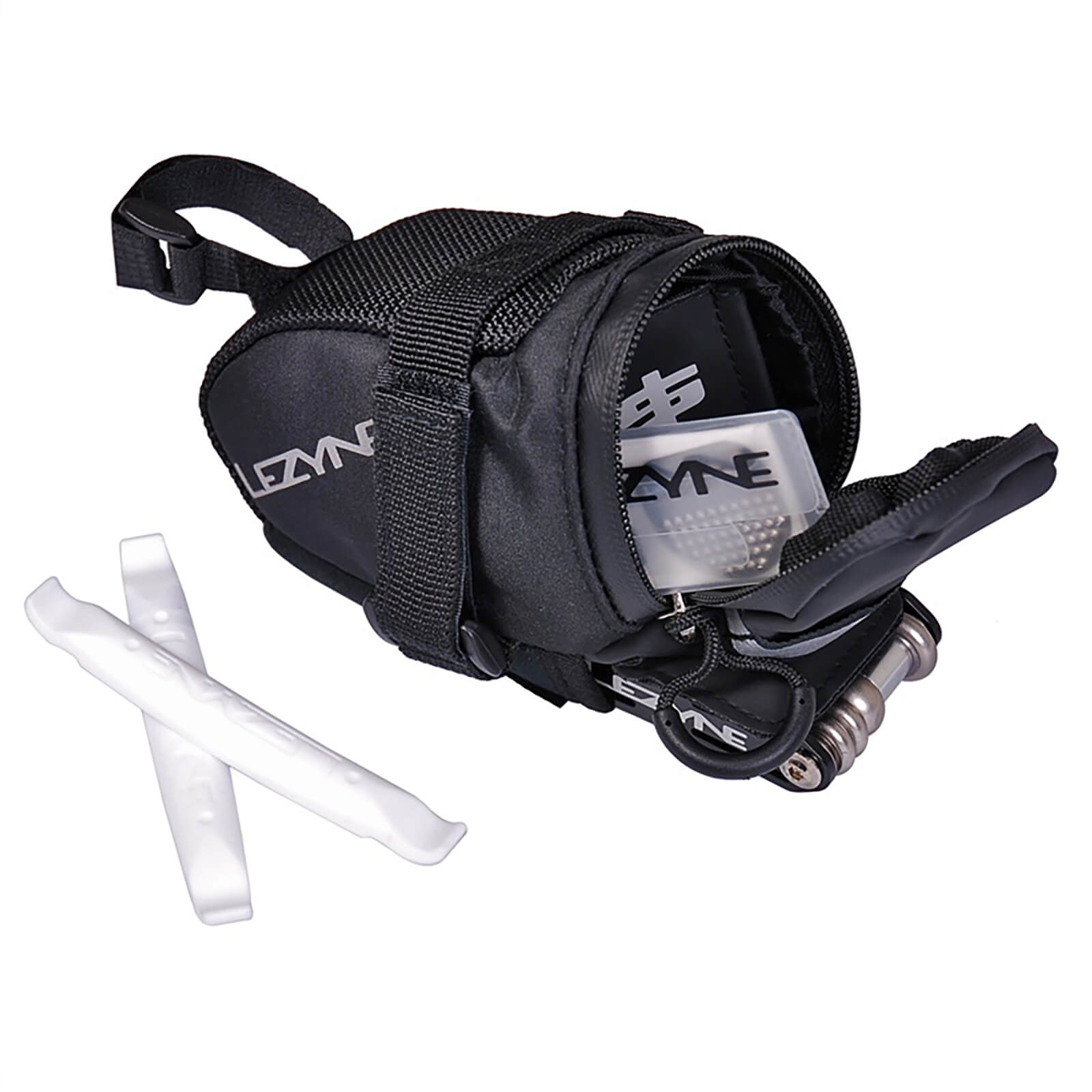 Lezyne S-Caddy Bike Bicycle Cycling Wedge-shaped Saddle Bag Pannier