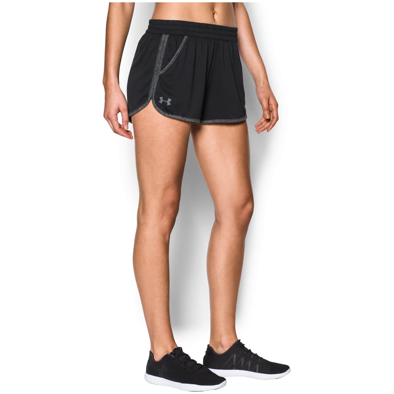 under armour women's twist print tech shorts