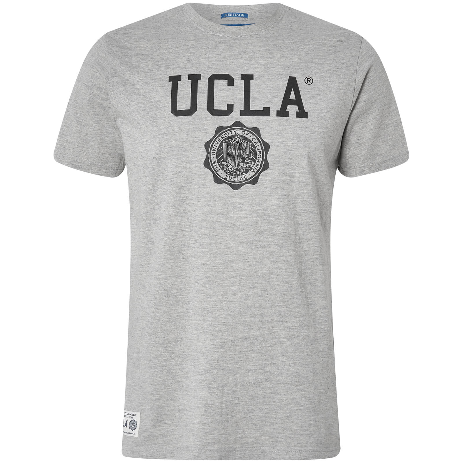 UCLA Men's Powell Logo TShirt Light Grey Marl Clothing Zavvi Australia