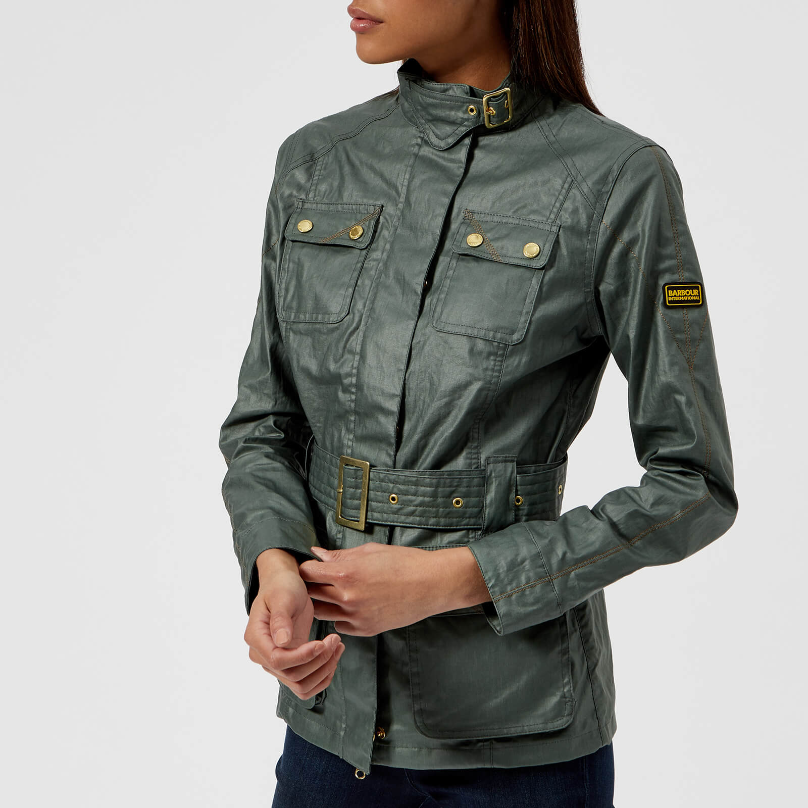 barbour international casual jacket womens