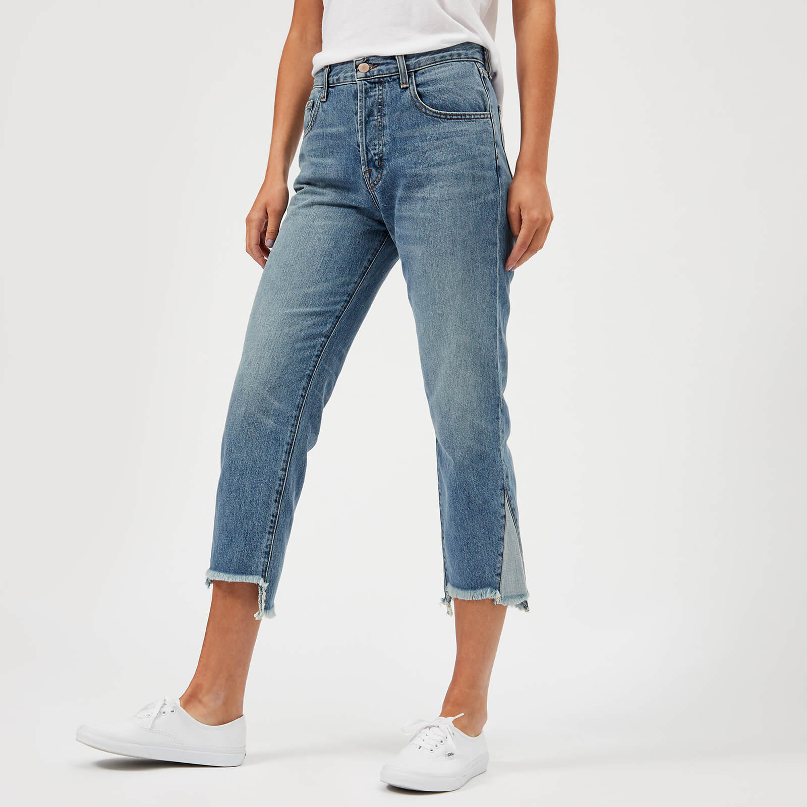 j brand wynne crop straight jeans