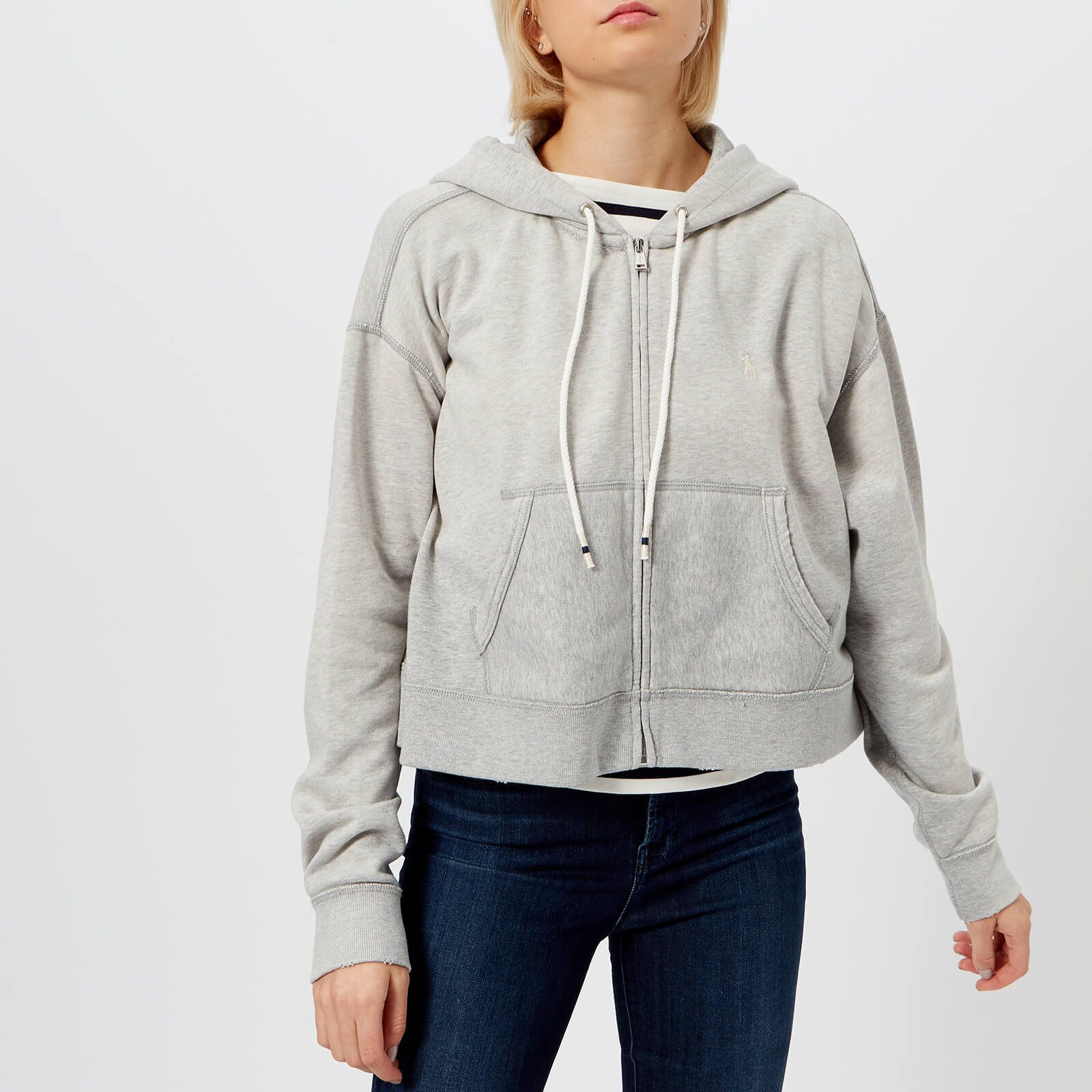 ralph lauren cropped sweatshirt