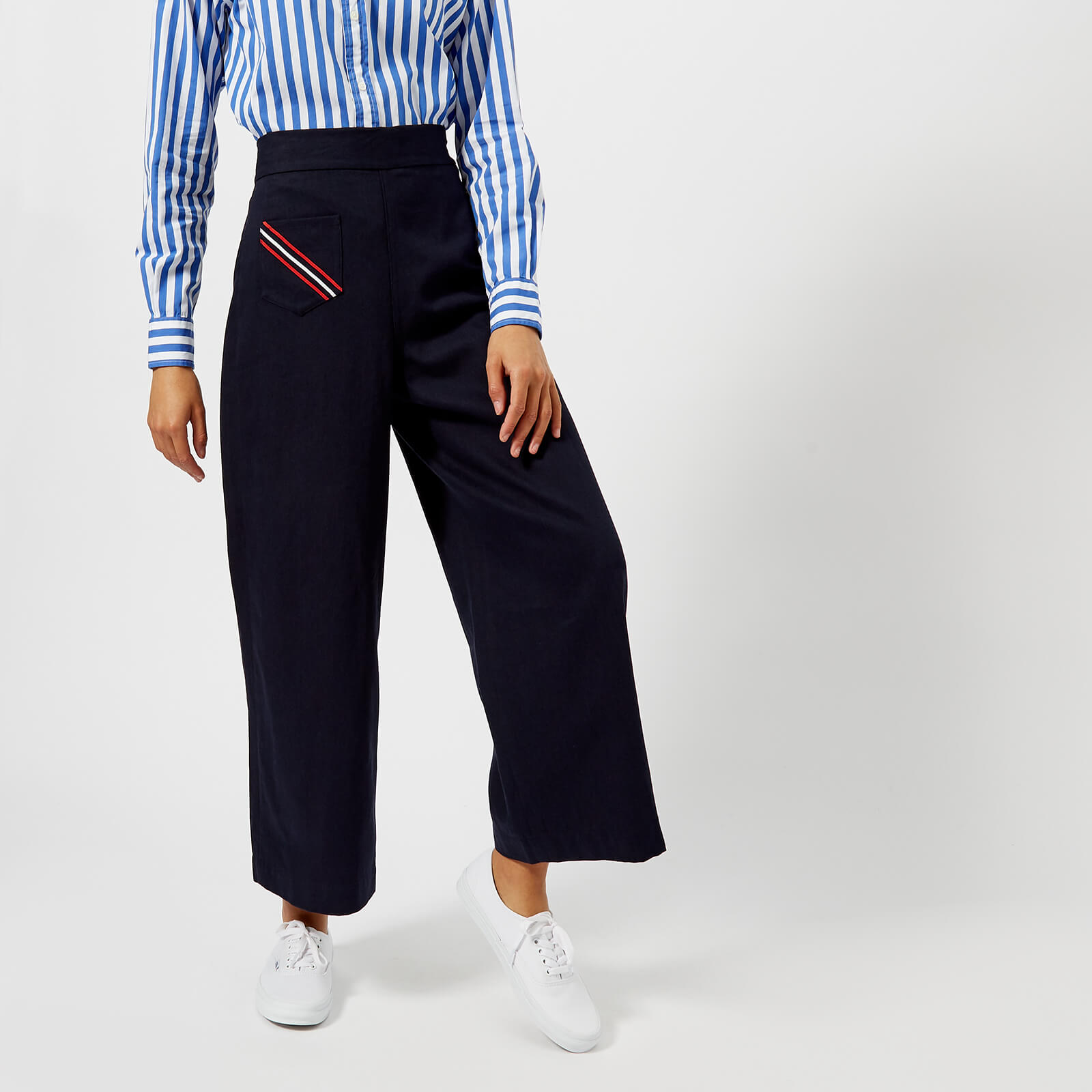 women's ralph lauren linen pants