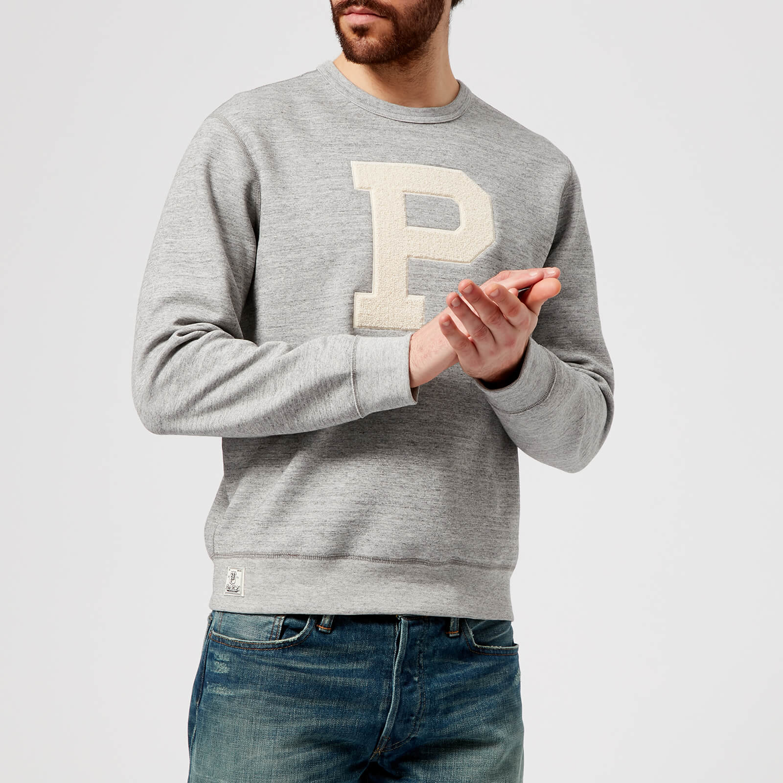 polo ralph lauren classic logo crew neck sweater