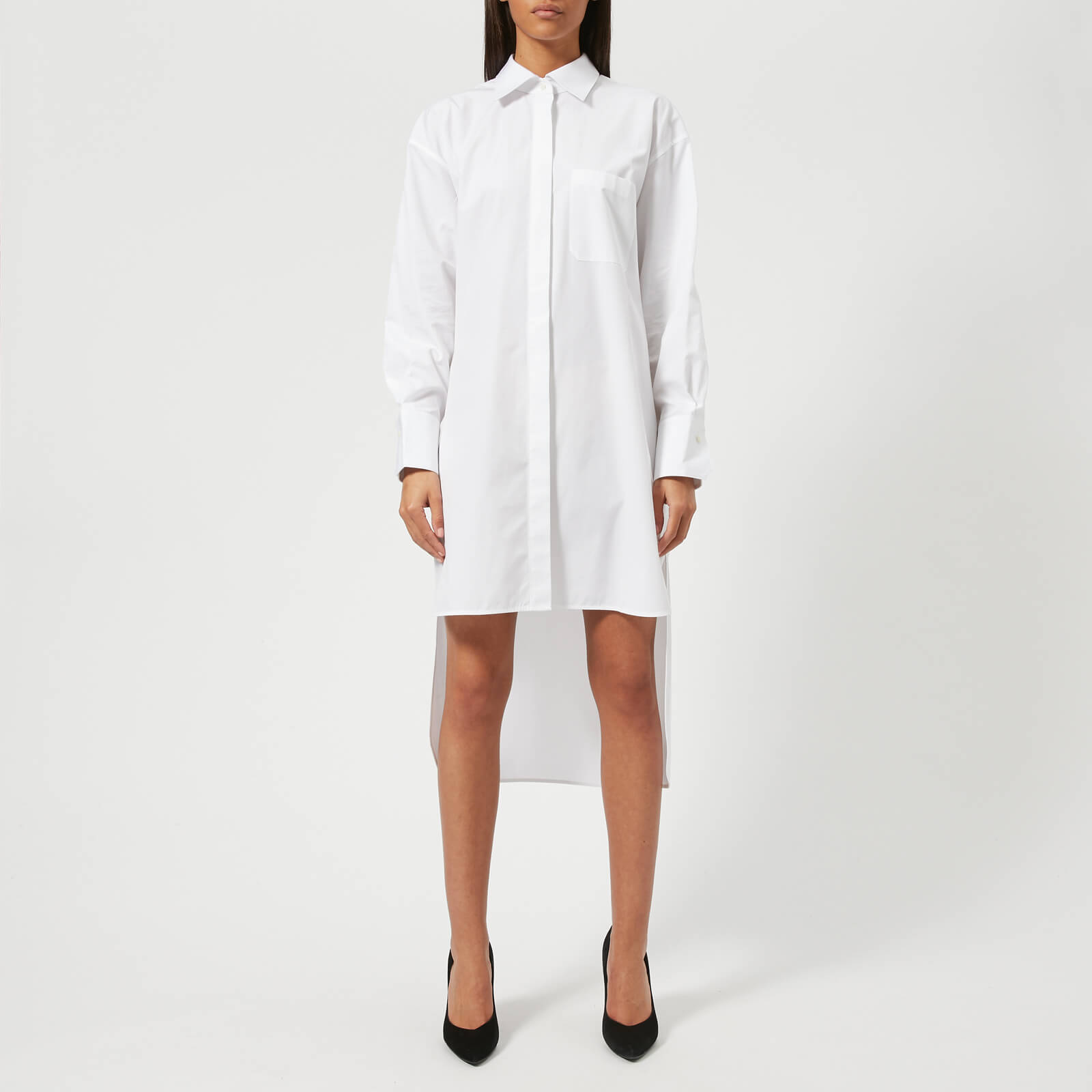 helmut lang shirt dress