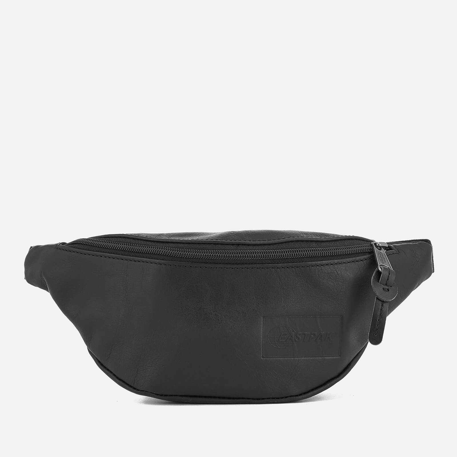 eastpak leather bum bag
