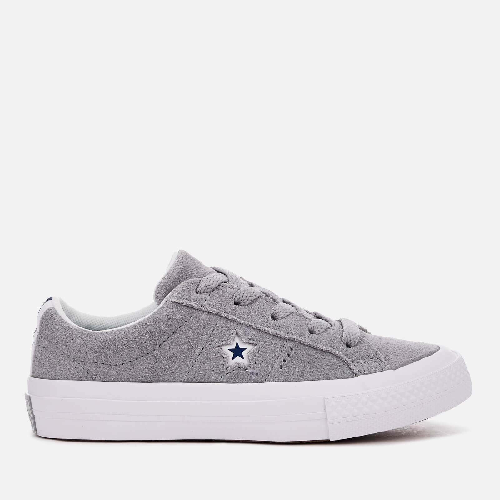 white one star leather ox trainers