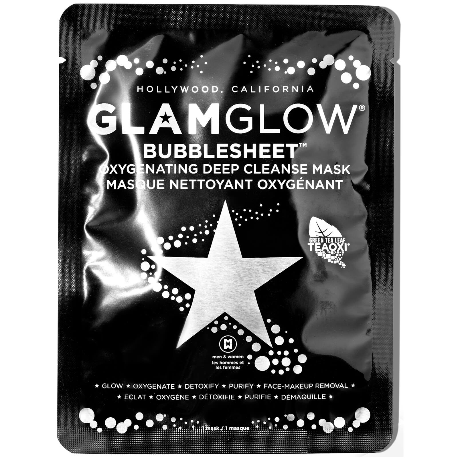 GLAMGLOW Bubble Sheet Mask (1 Mask) Free Shipping Lookfantastic