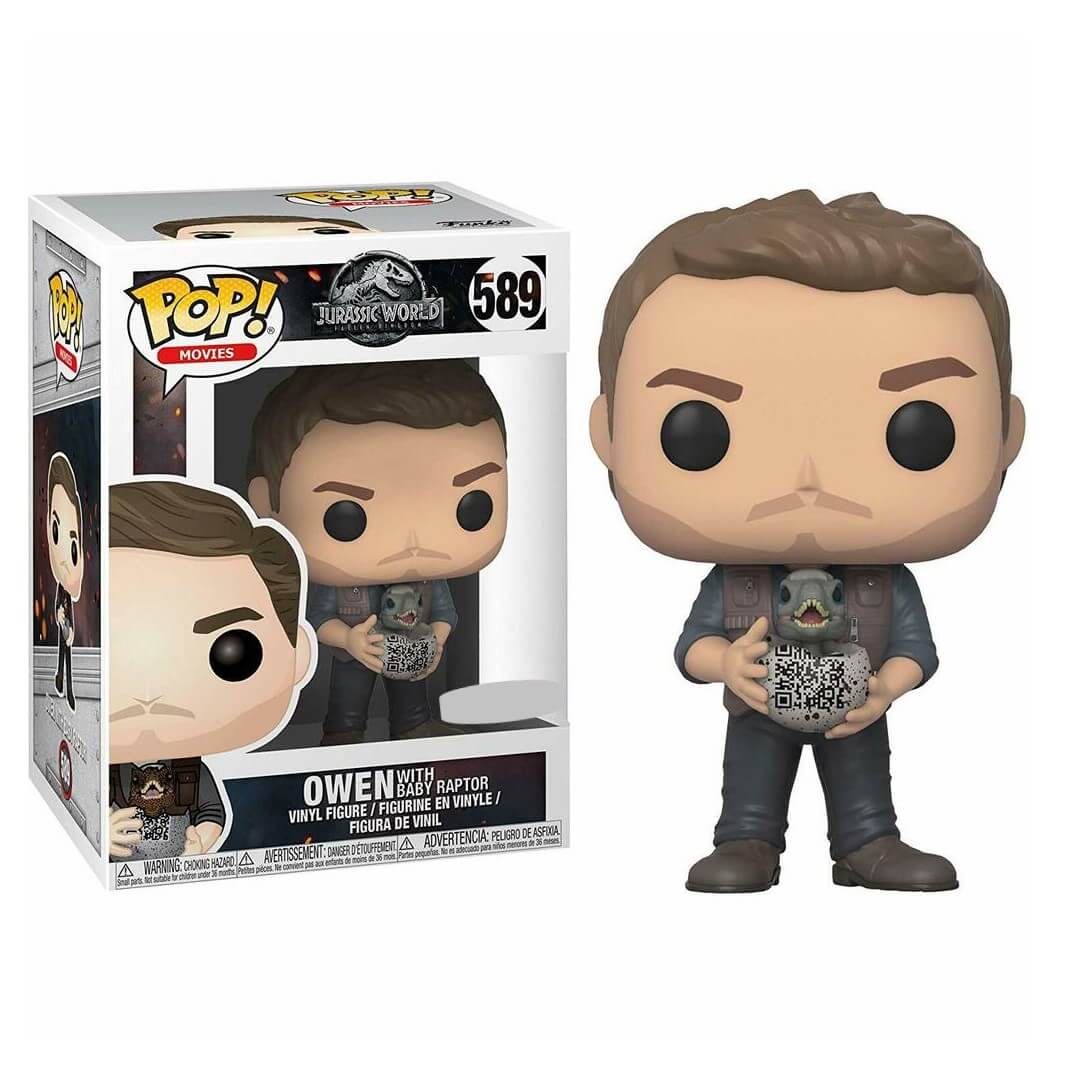 muñecos pop jurassic world