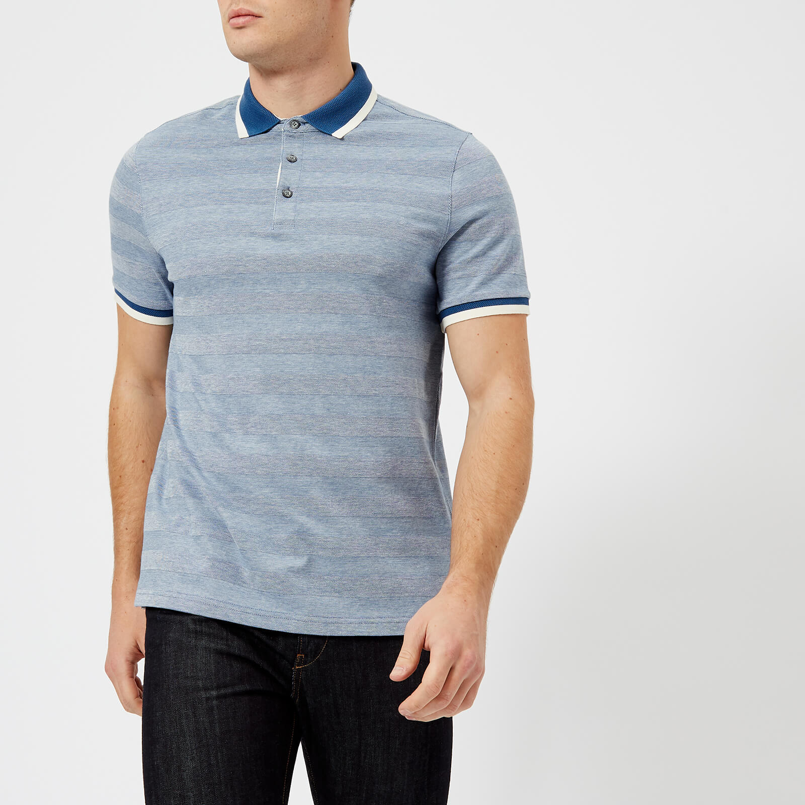 michael kors polo mens blue