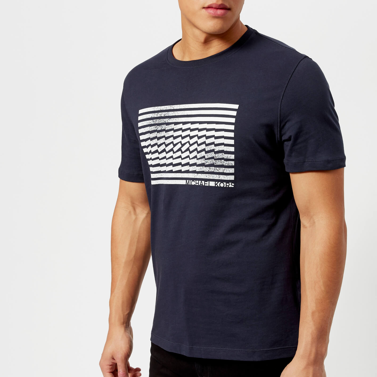 michael kors t shirt mens navy