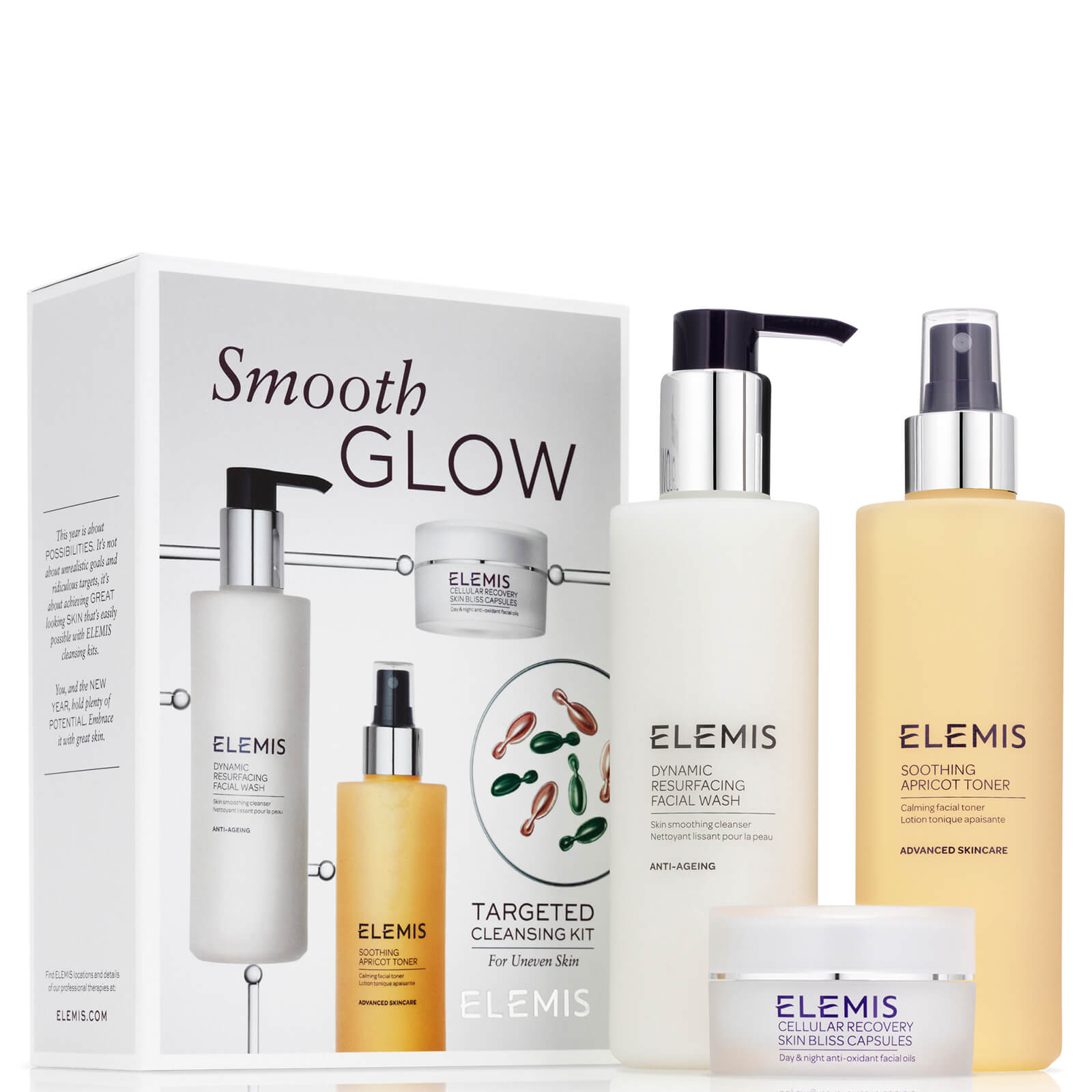 elemis cleansing set