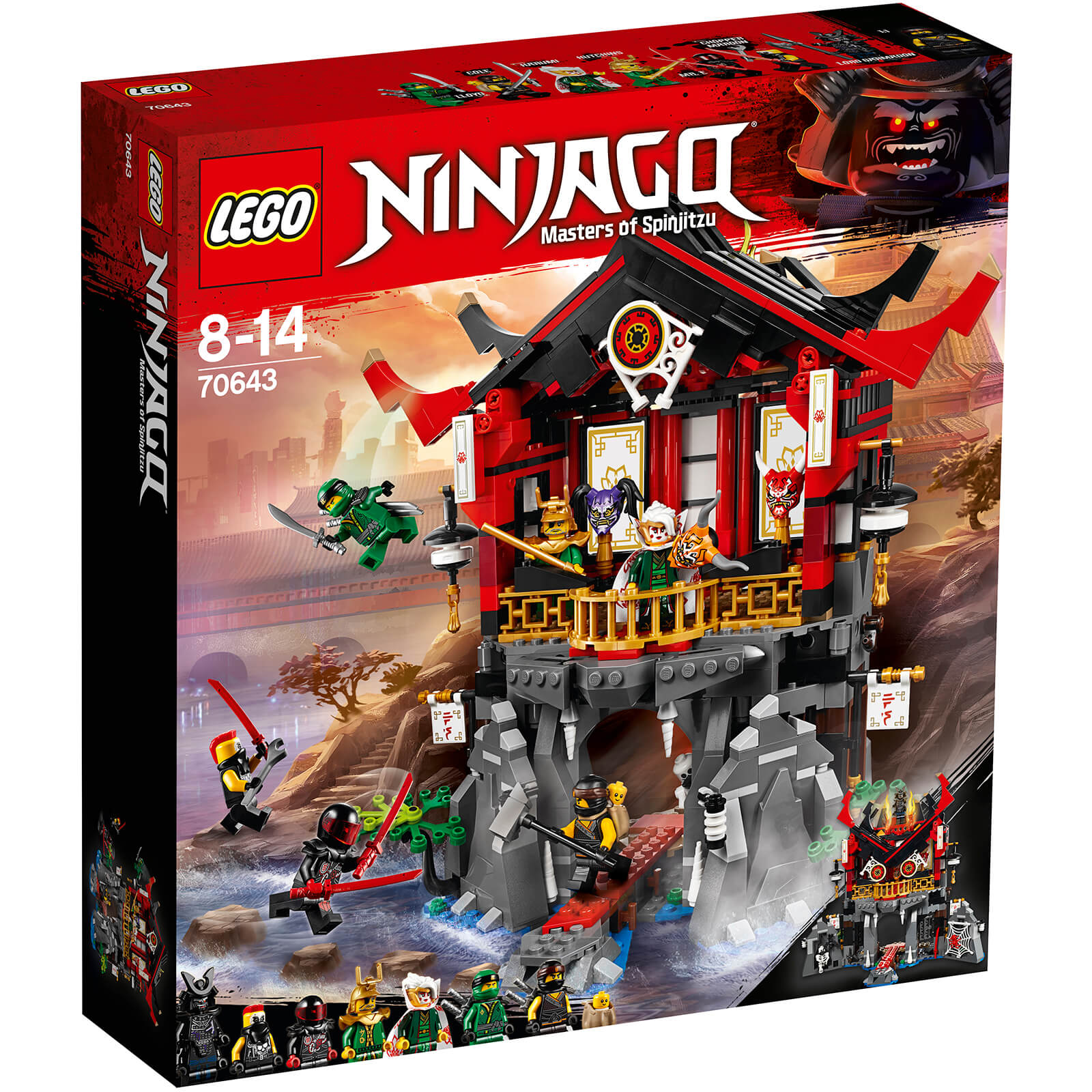 lego ninjago temple of the forsaken emperor