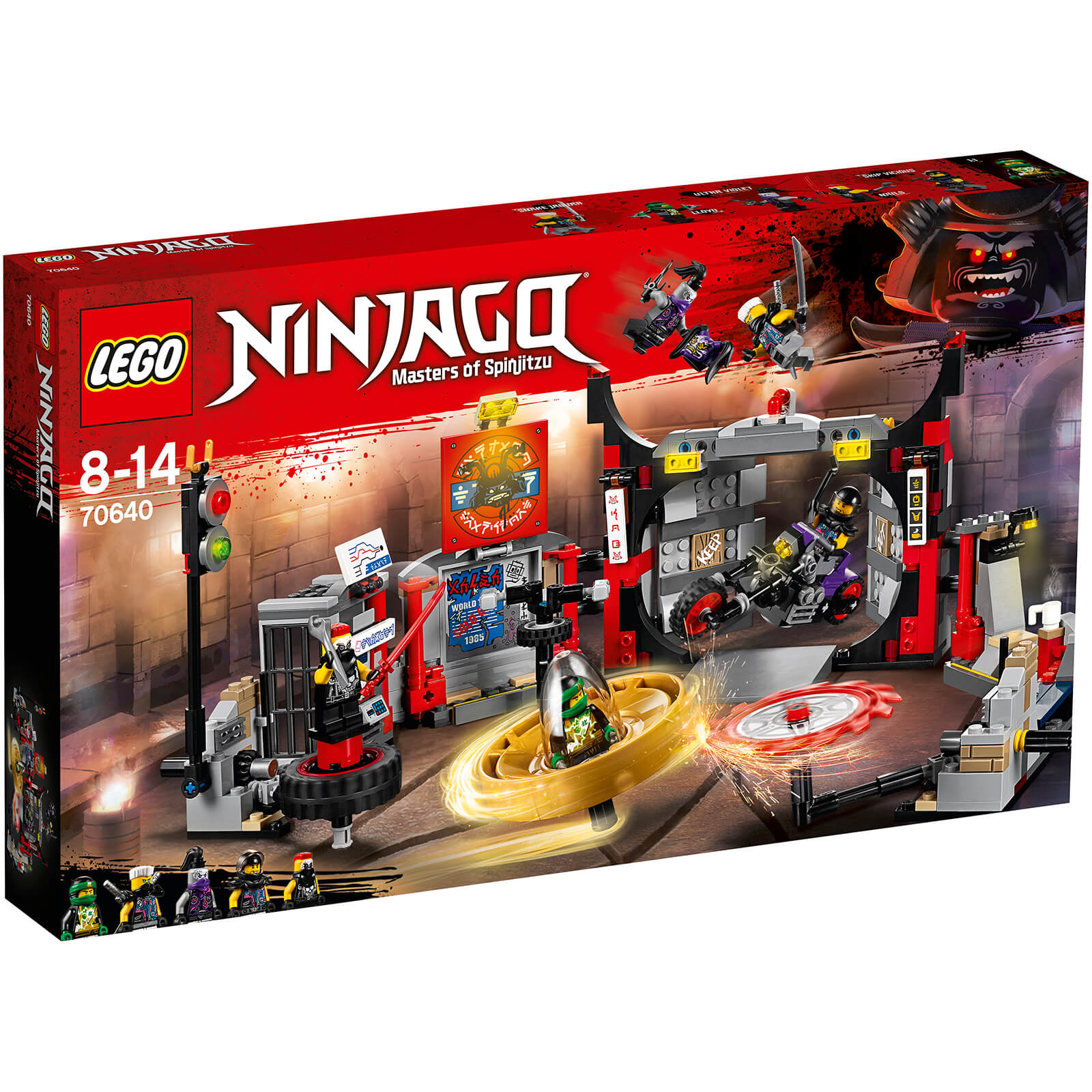 The Lego Ninjago Movie Sog Headquarters 70640 Iwoot