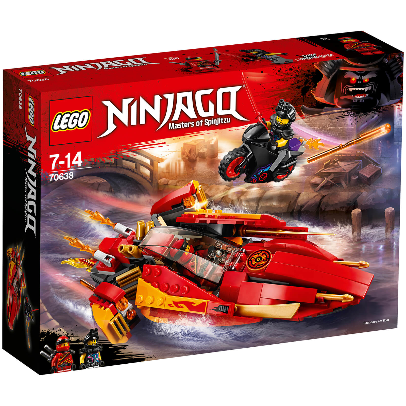Lego The Lego Ninjago Movie Katana V11 70638 Toys Zavvi