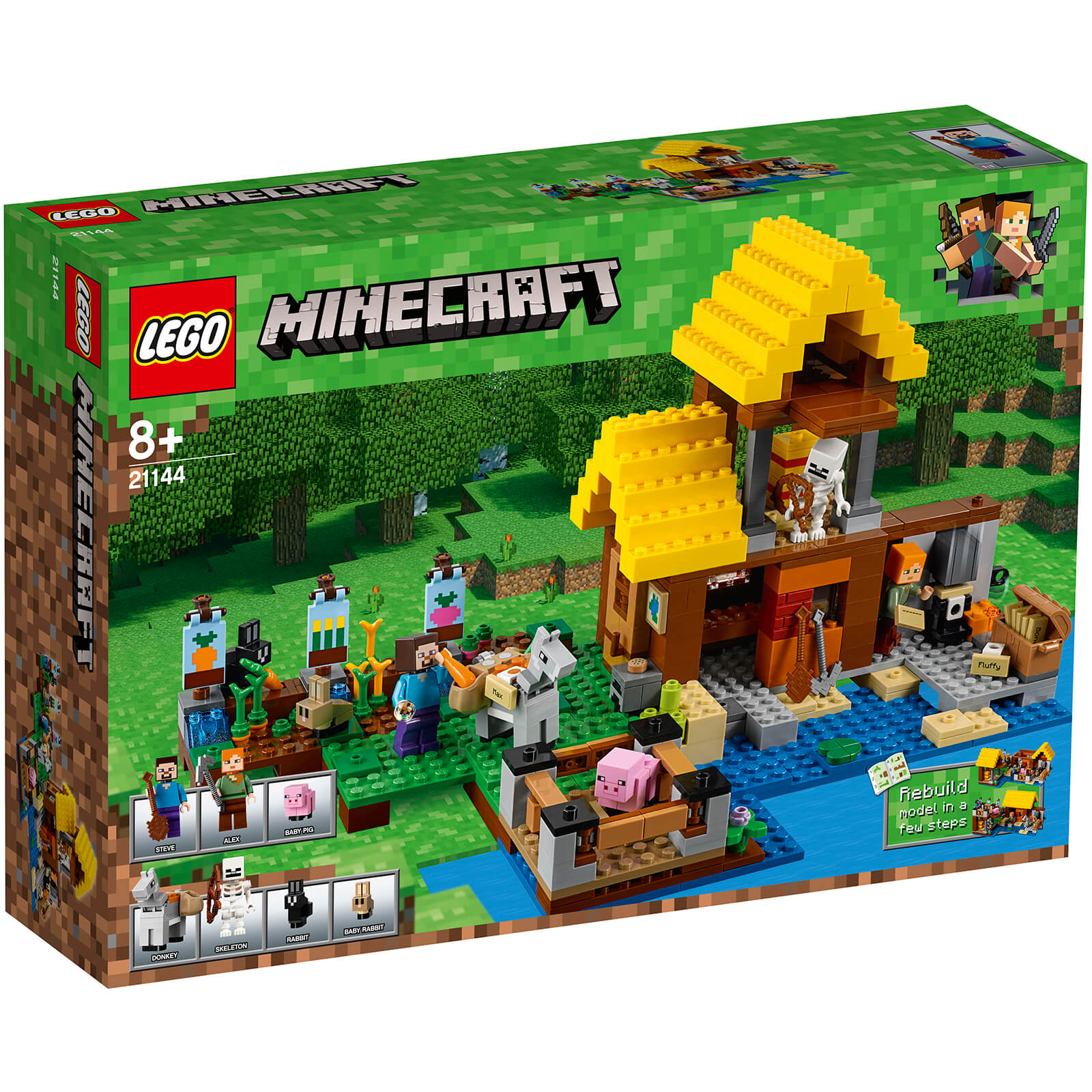 Lego Minecraft The Farm Cottage 21144 Toys Zavvi Australia