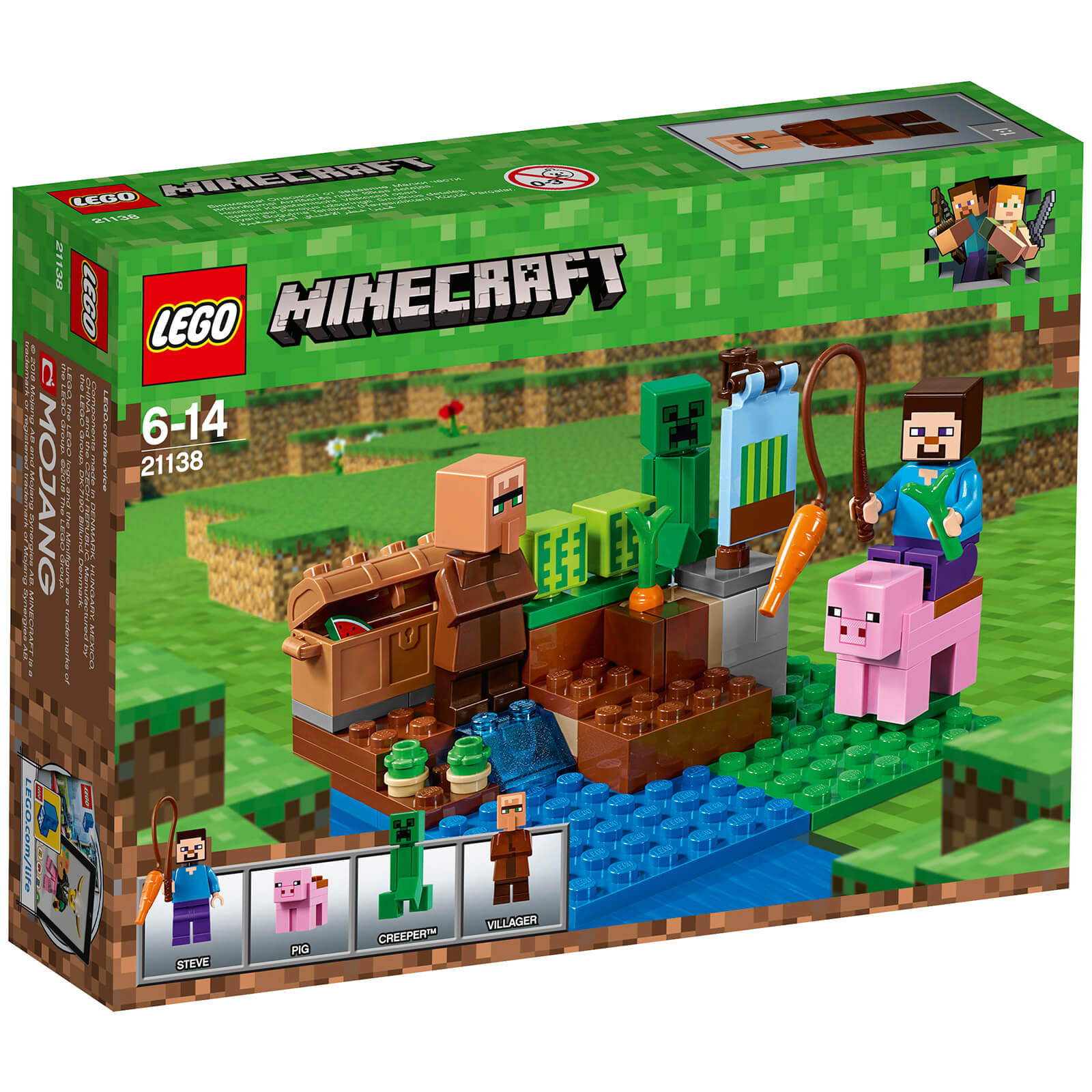 lego minecraft 21138
