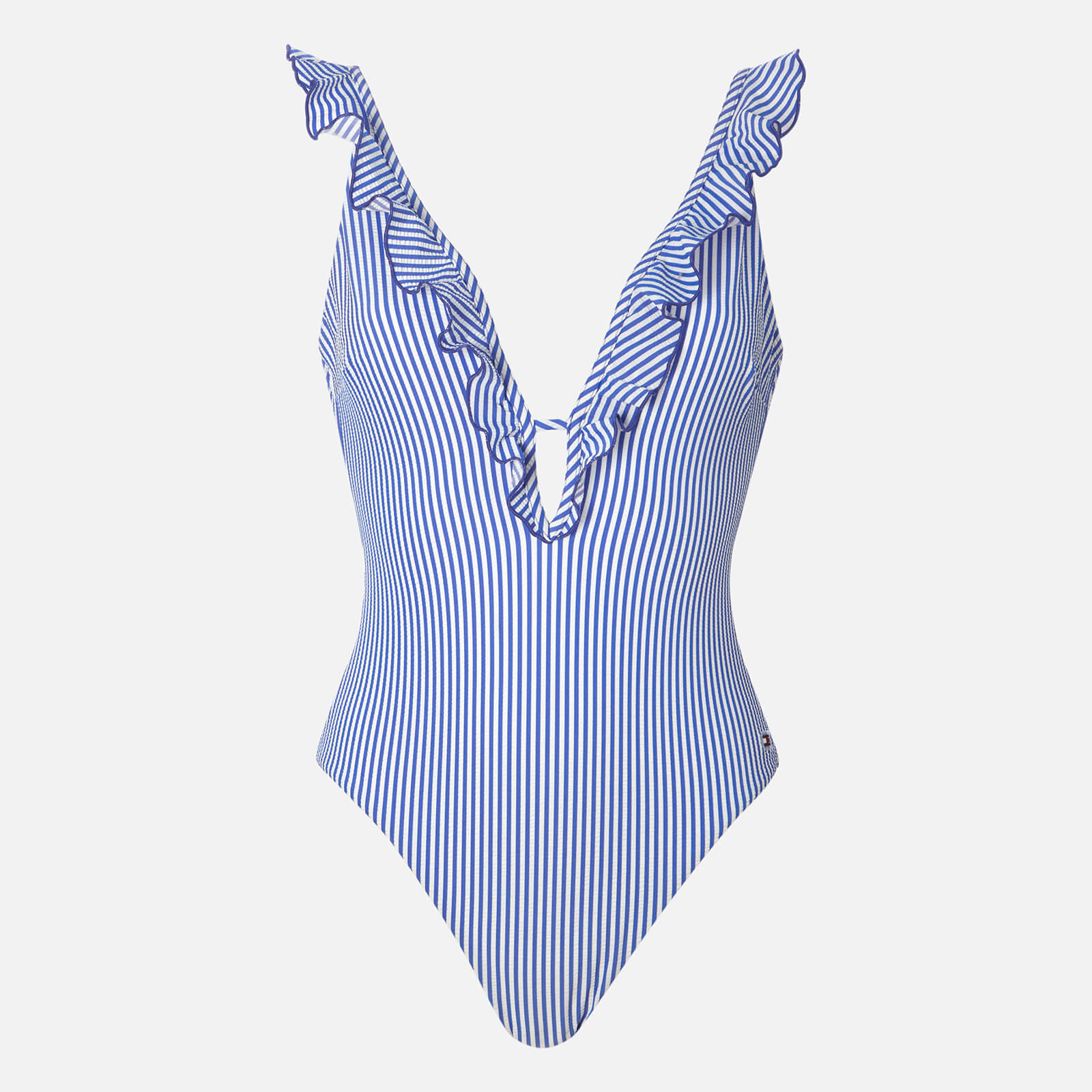 tommy hilfiger seersucker swimsuit