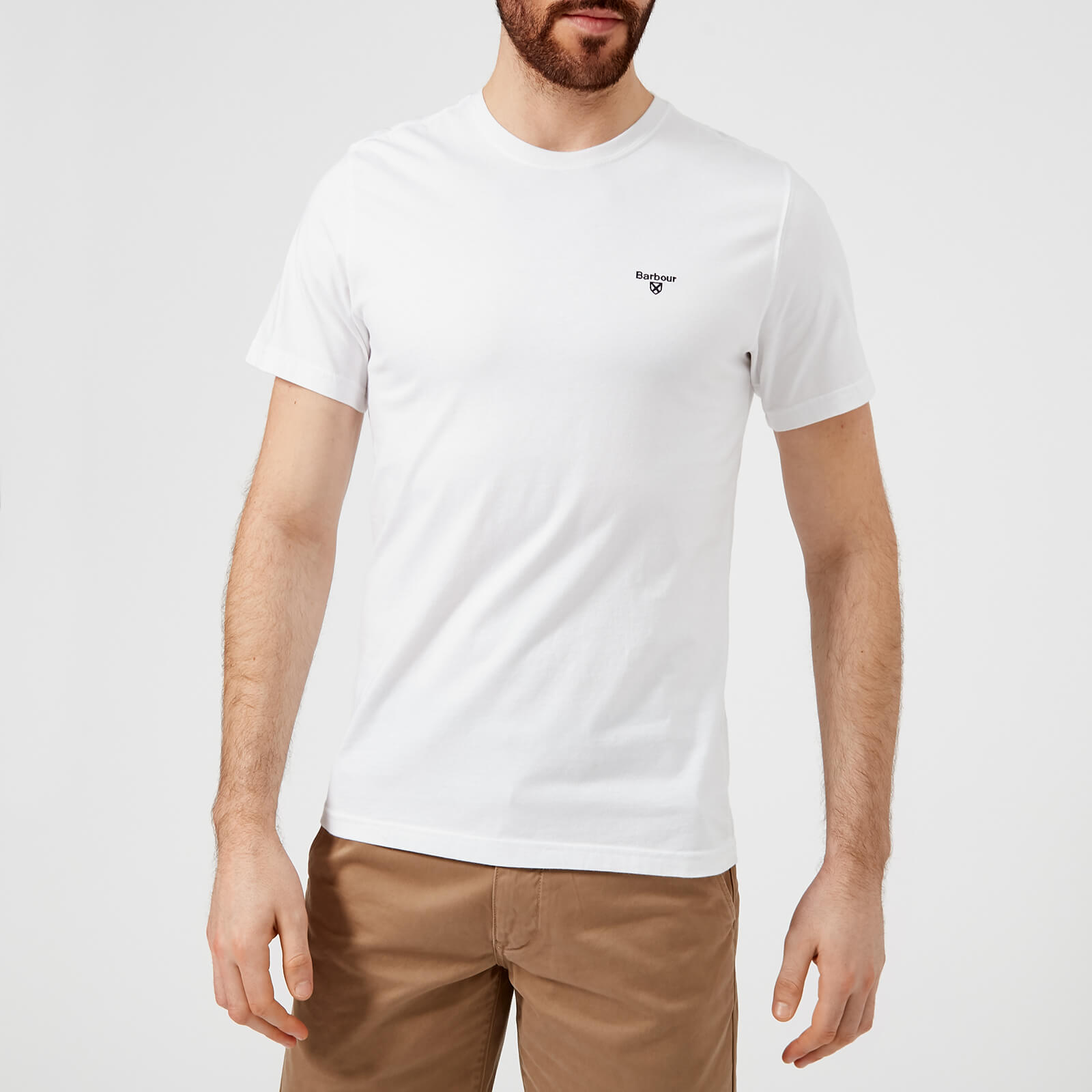 barbour t shirt white