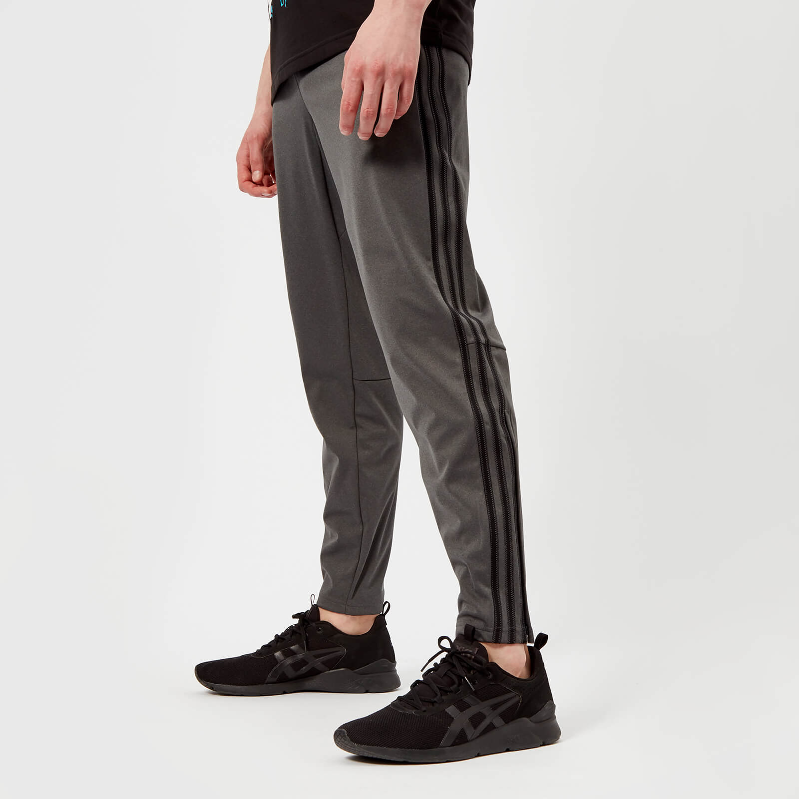 dark grey track pants