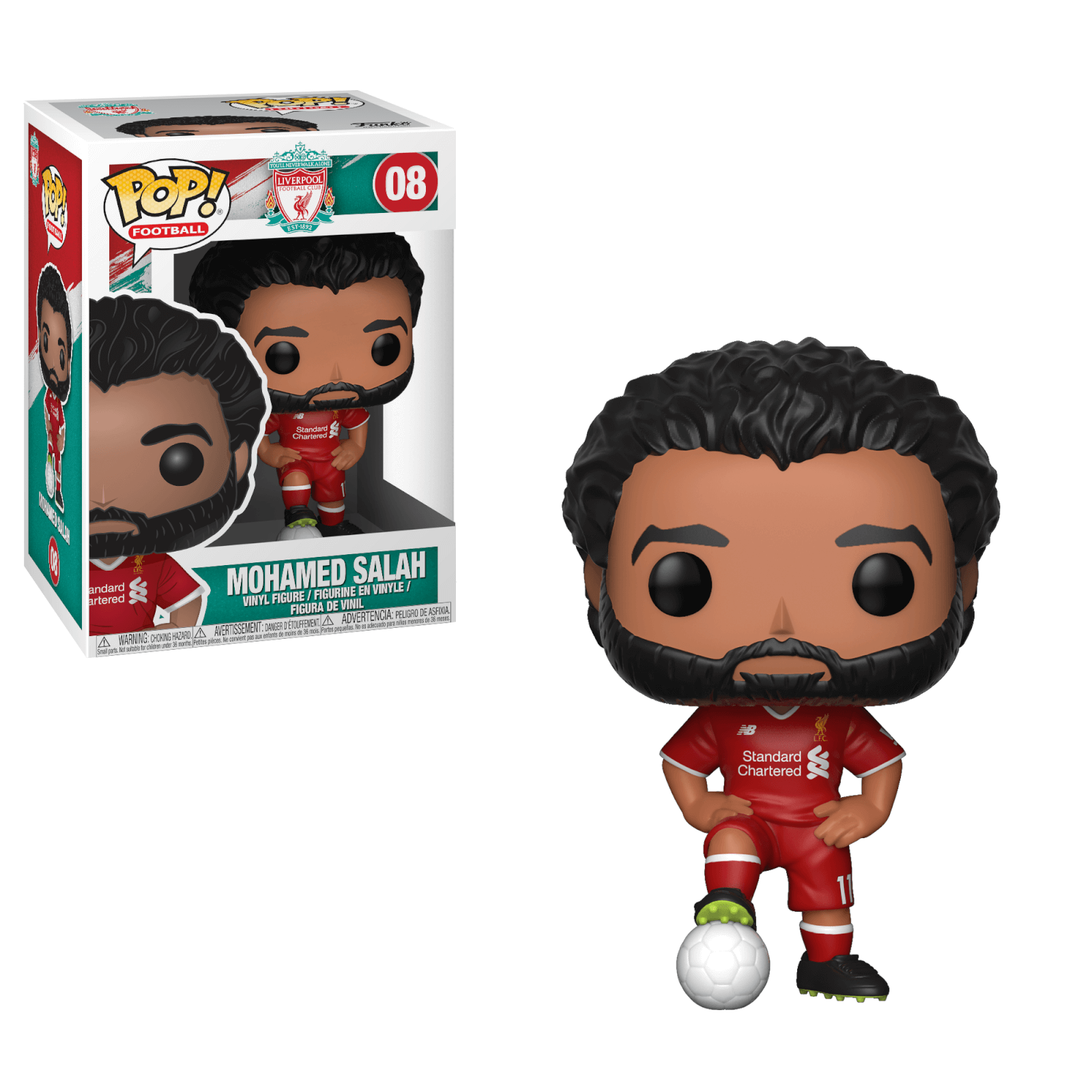 Liverpool FC Mohamed Salah Funko Pop 