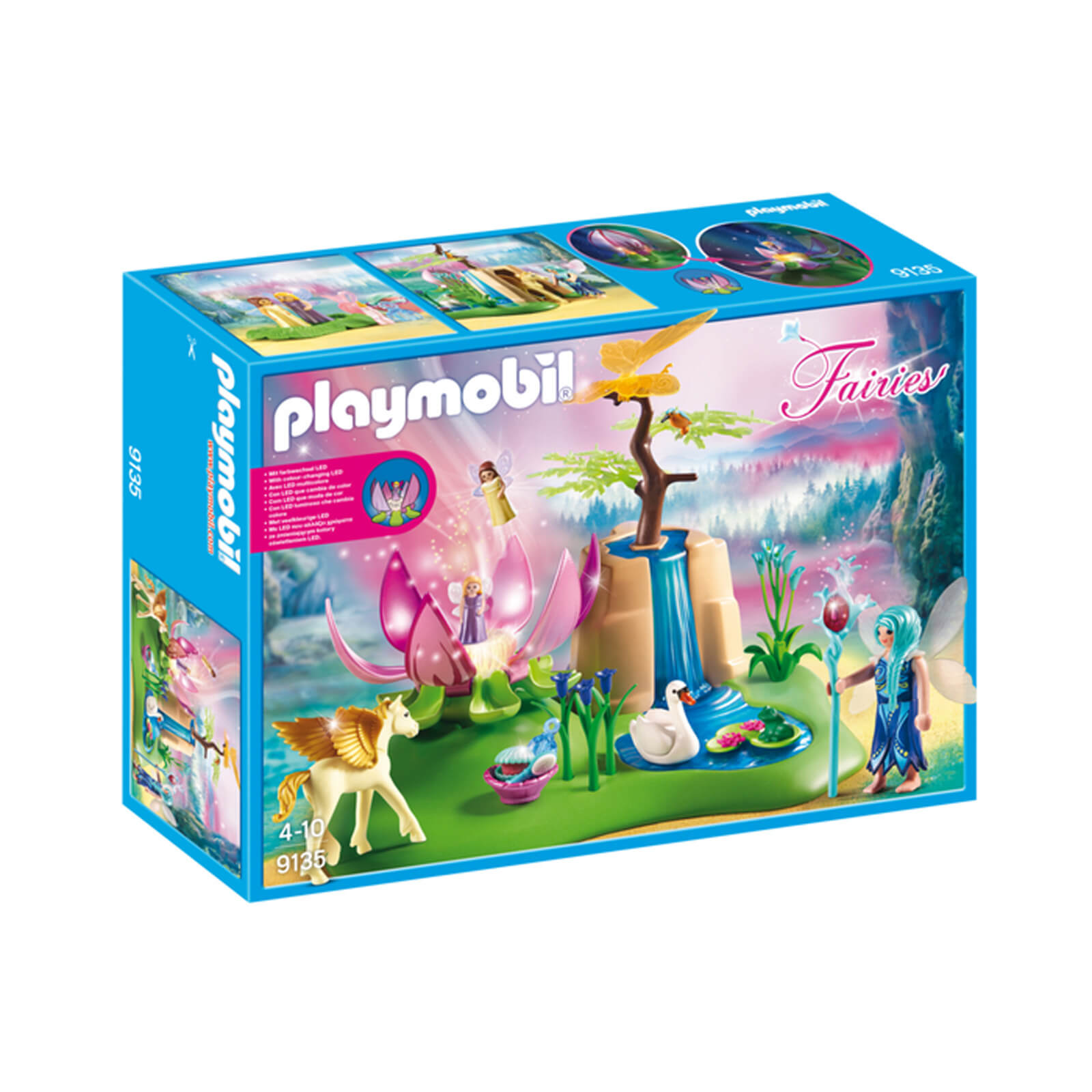 playmobil unicorn drawn fairy carriage