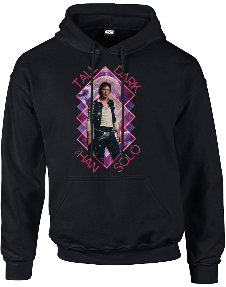Star Wars Han Solo Tall Dark Hoodie Schwarz Star Wars Han Solo Tall Dark Hoodie Schwarz