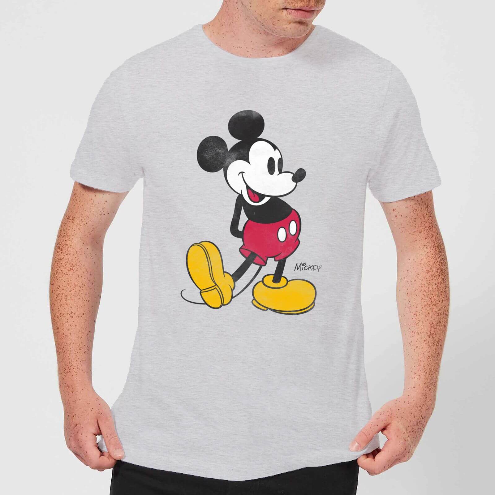 Disney Mickey Mouse Classic Kick T-Shirt Homme