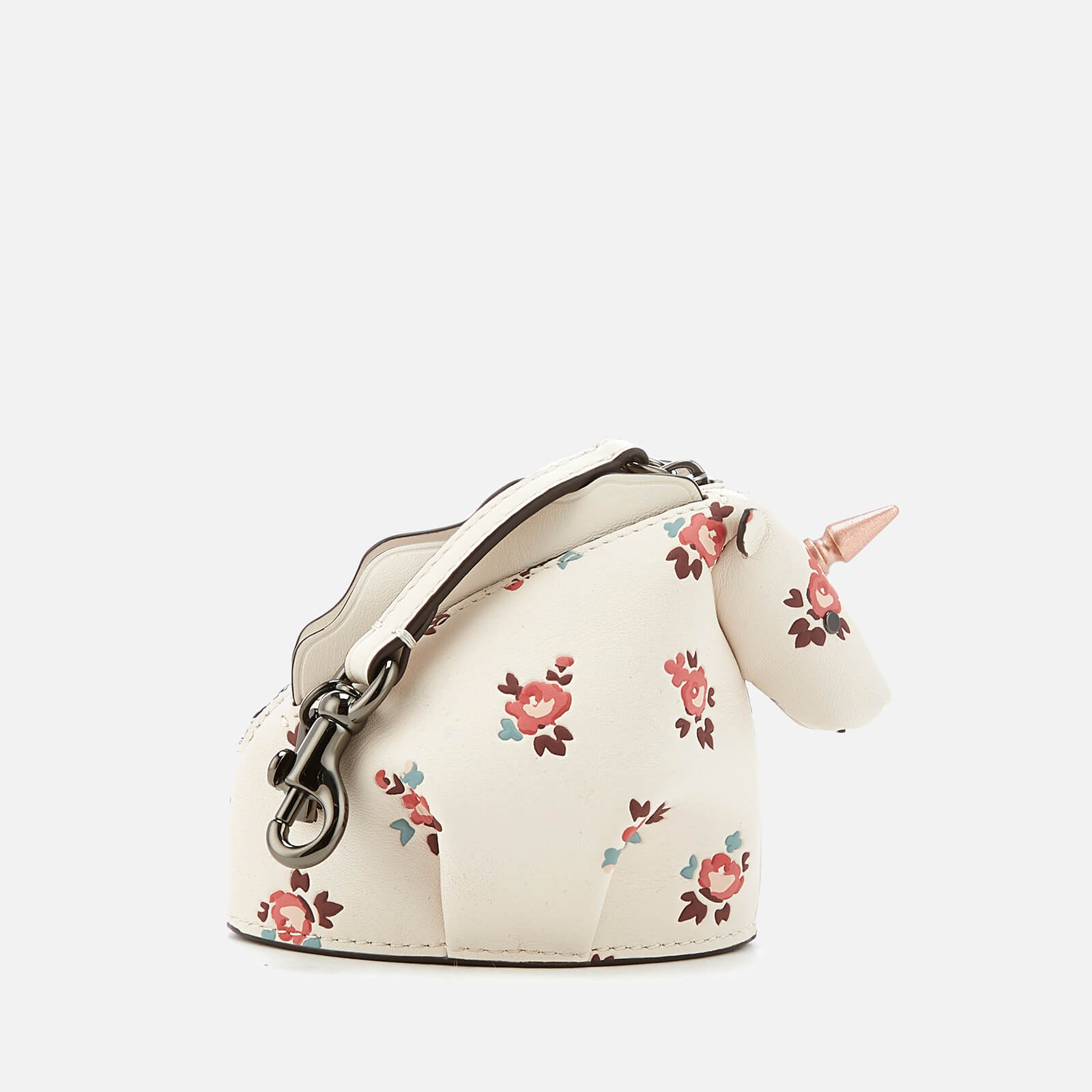 Coach Women S Uni Coin Case Chalk Multi