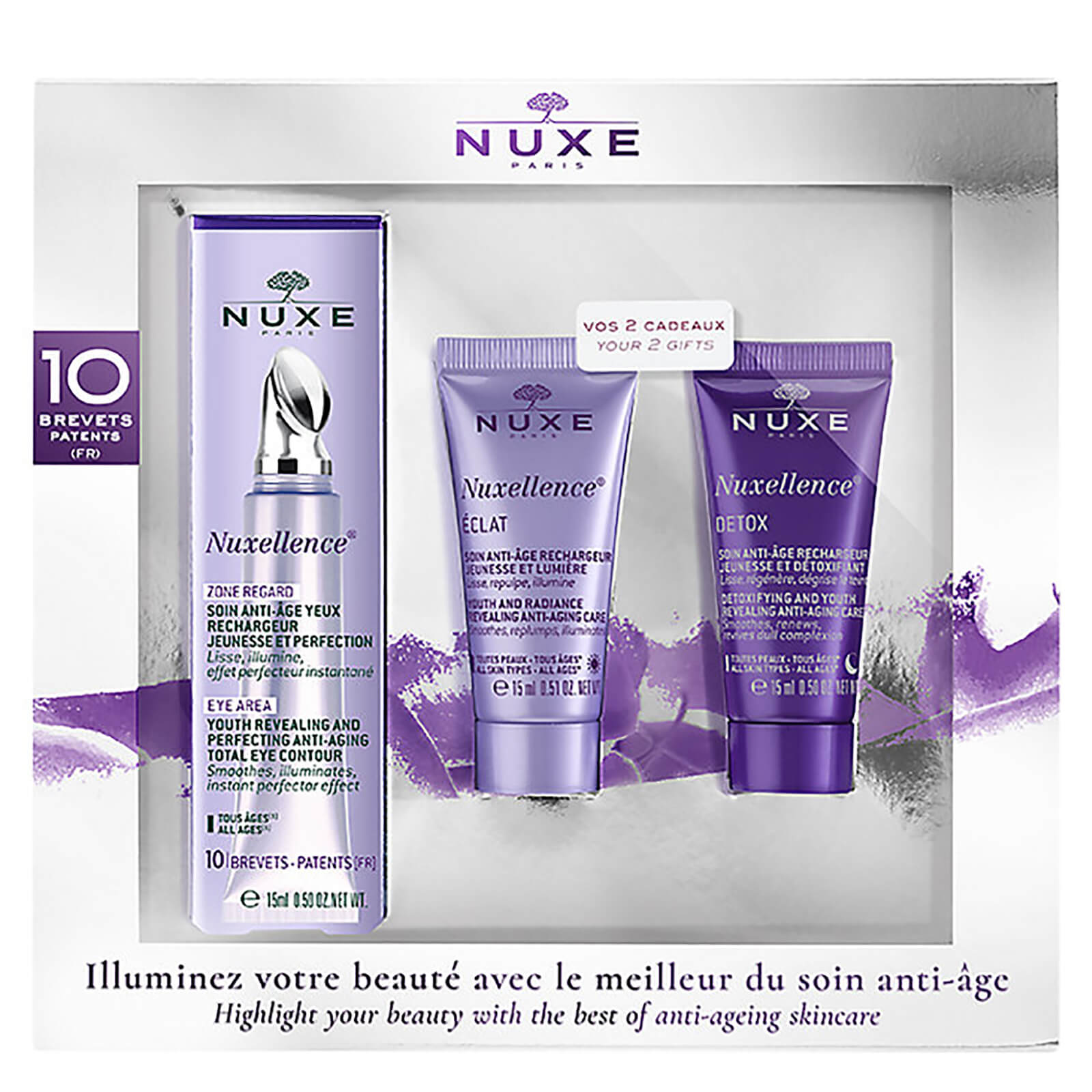 Nuxe Nuxellence Eye Contour Gift Set Beautyexpert