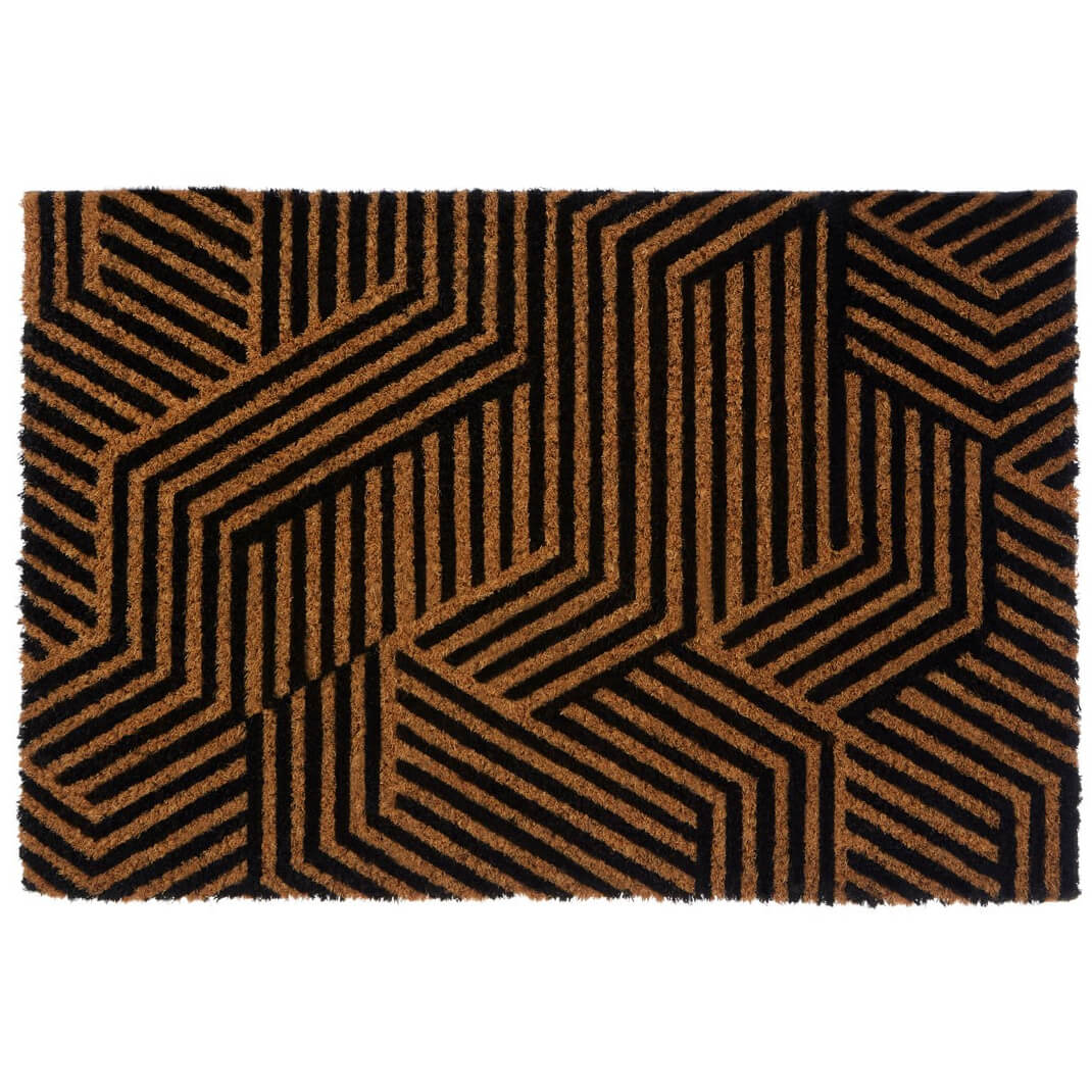 urban monochrome doormat