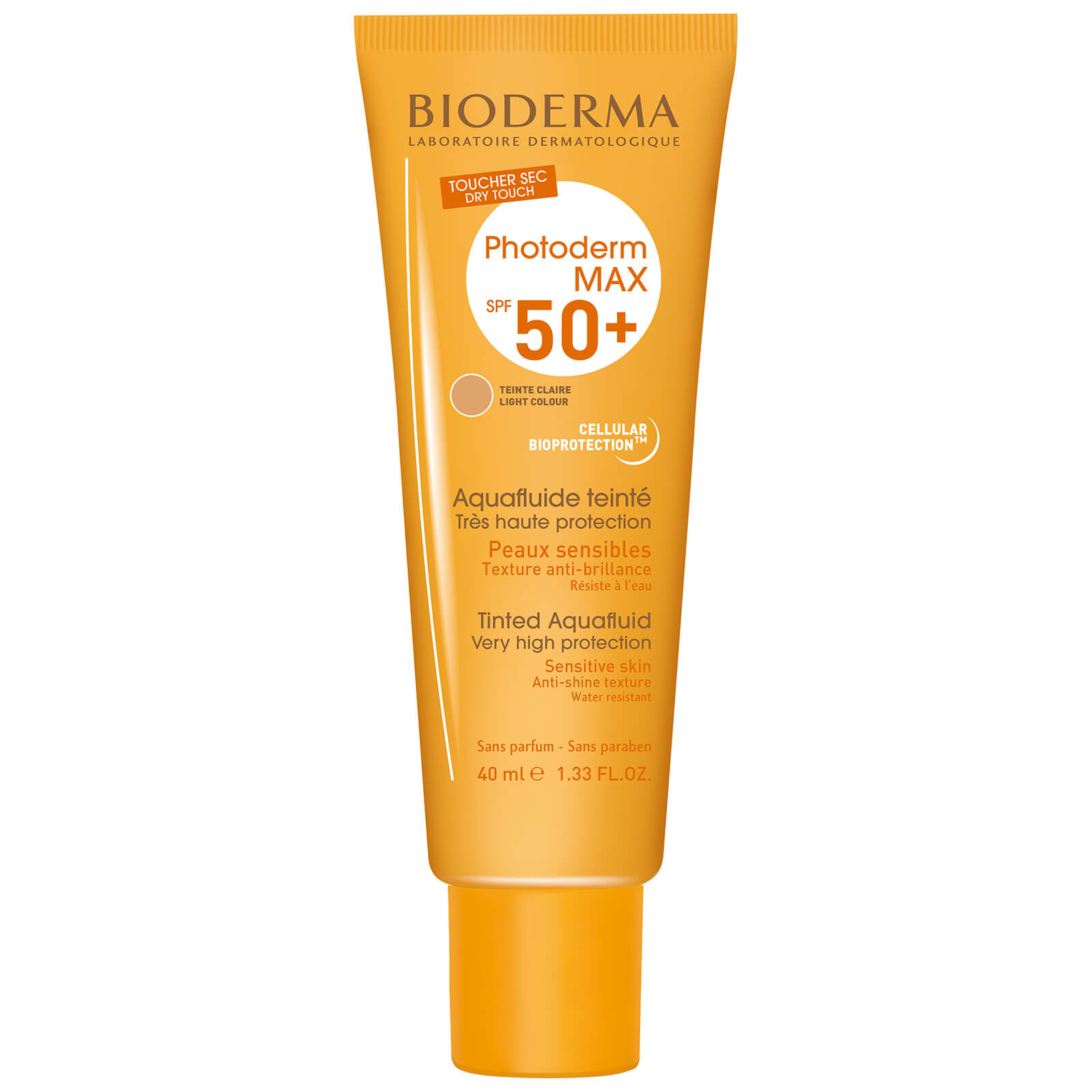 Bioderma Photoderm Max Aquafluid Light Tint Spf50 40ml Lookfantastic