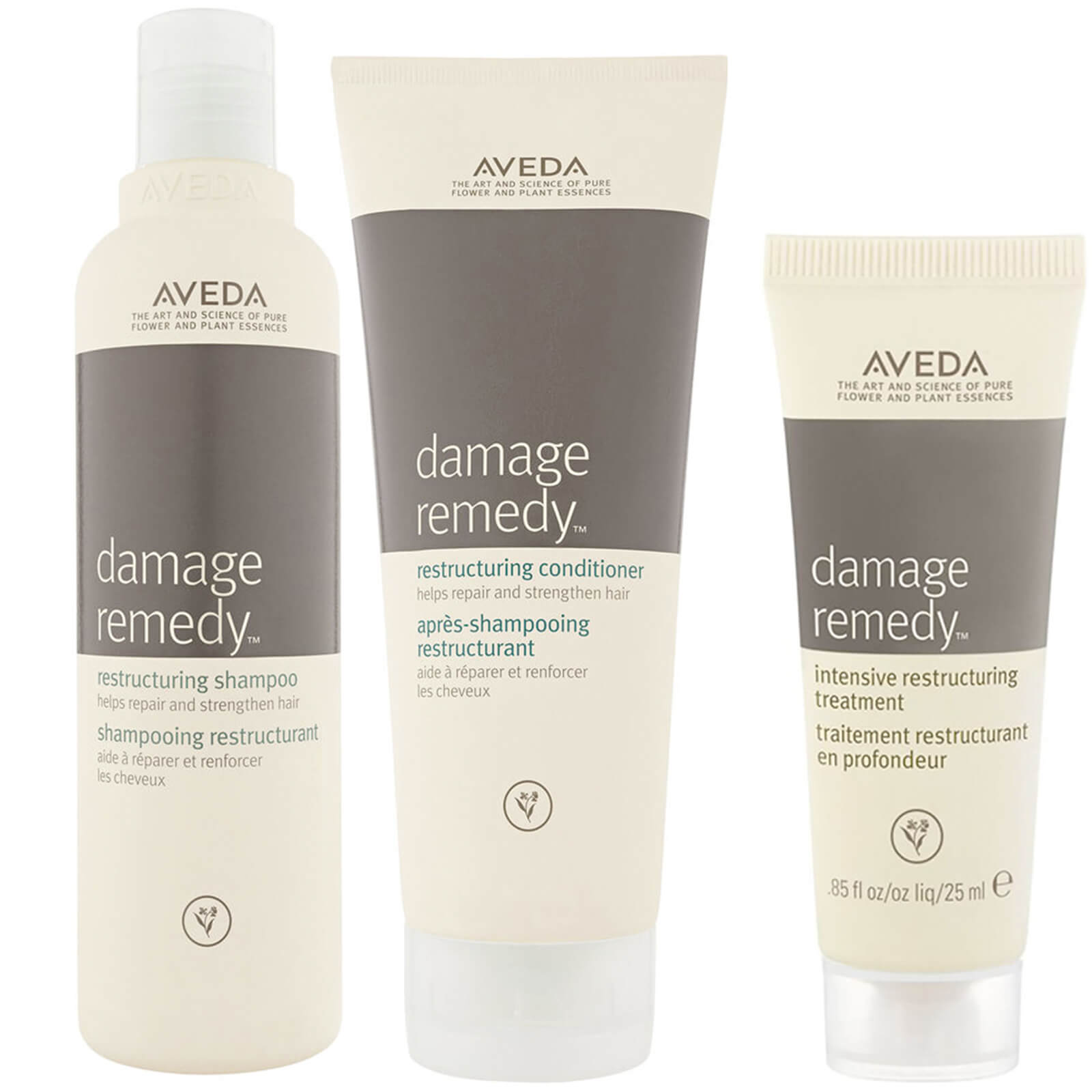 Aveda Damage Remedy Restructuring Shampoo And Conditioner Duo With
