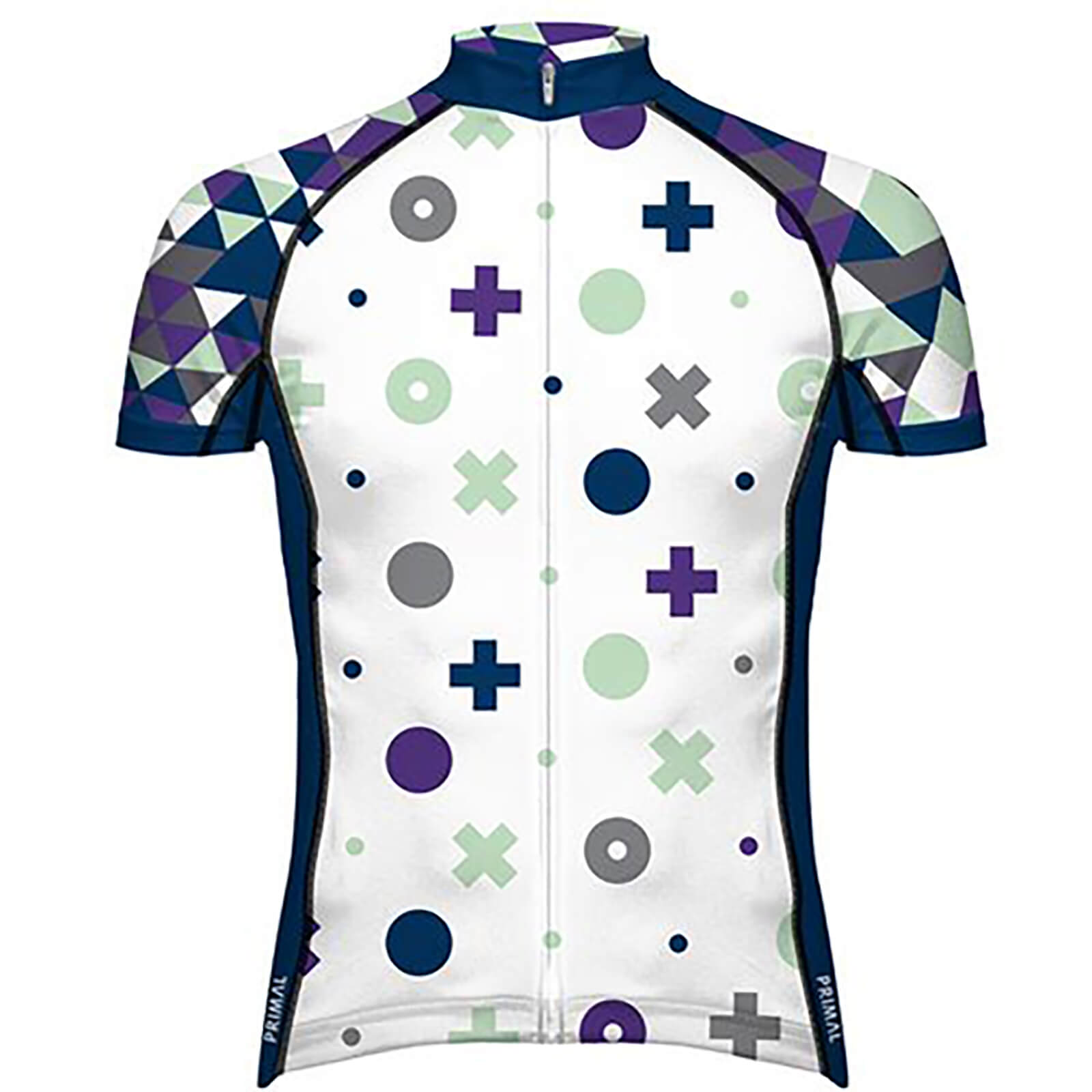 Primal Men S Shape Up Jersey White Purple Green Probikekit Com