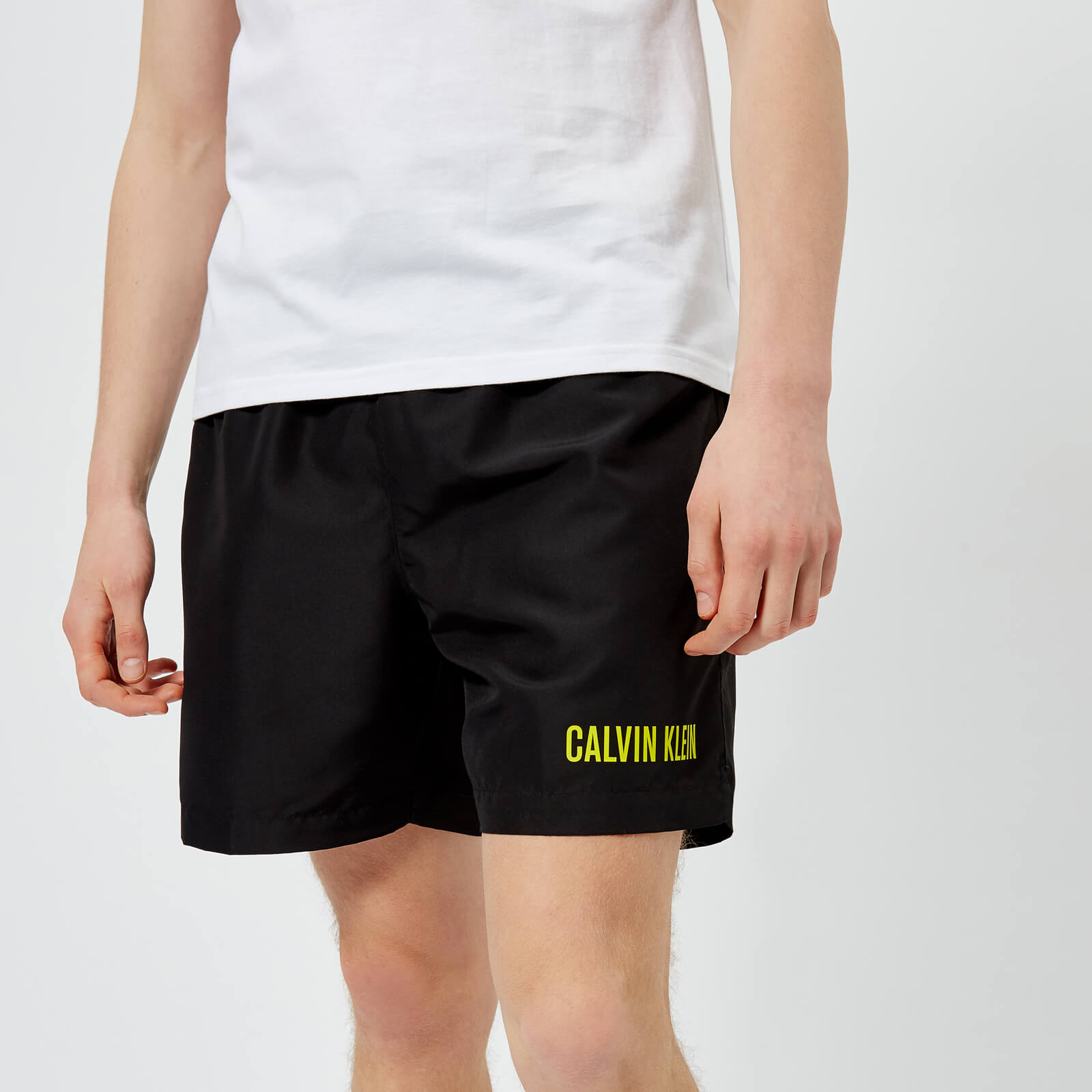 mens double waistband swim shorts