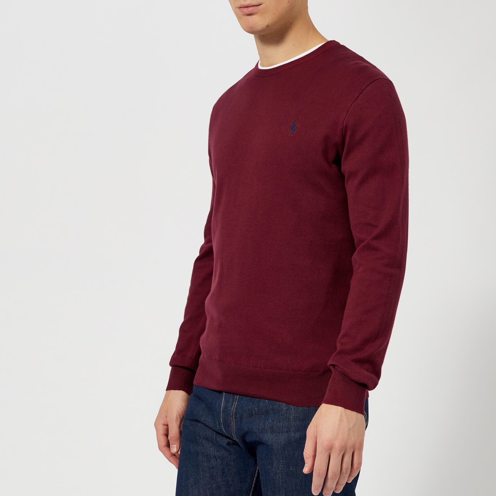 ralph lauren cotton crew neck jumper