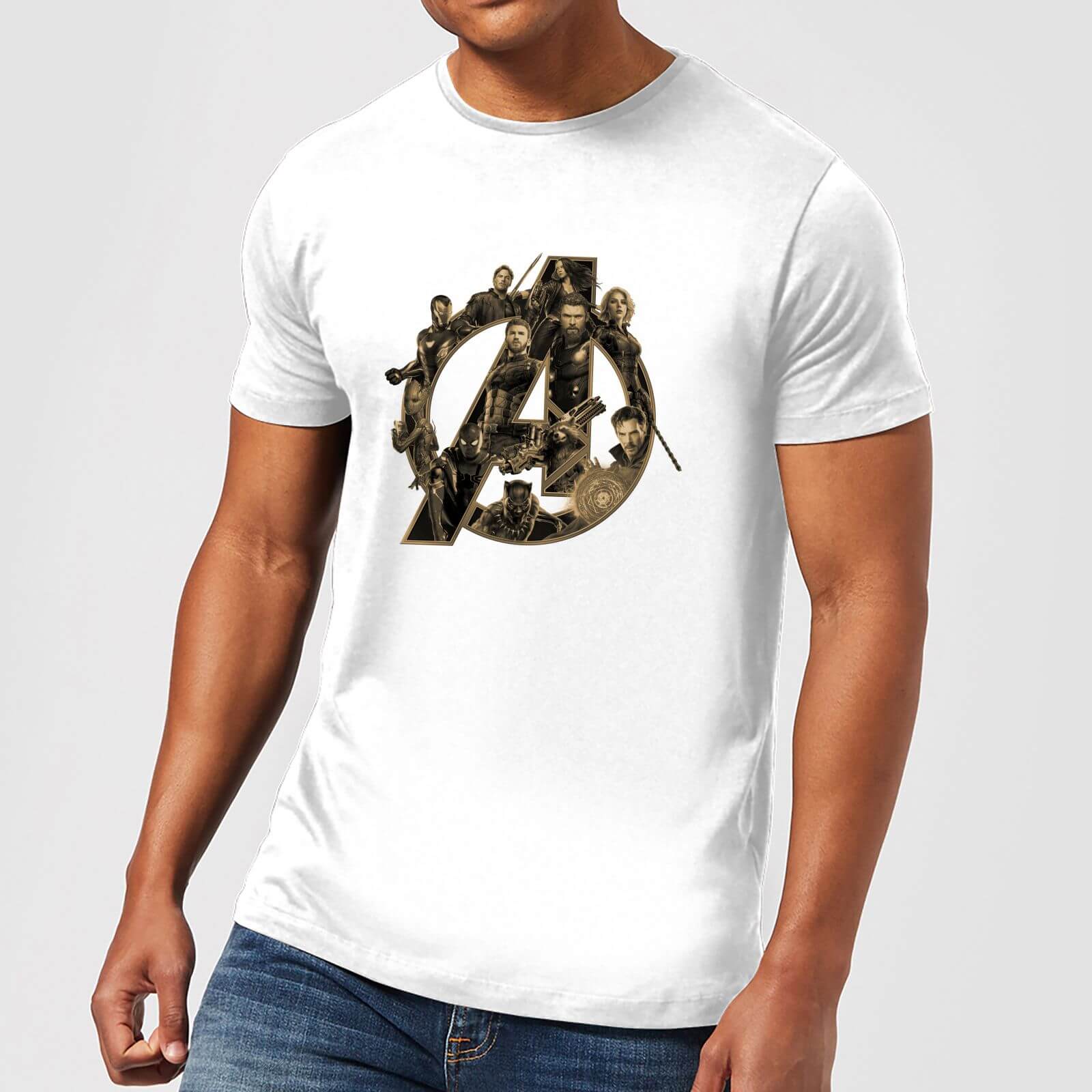 avengers white t shirt