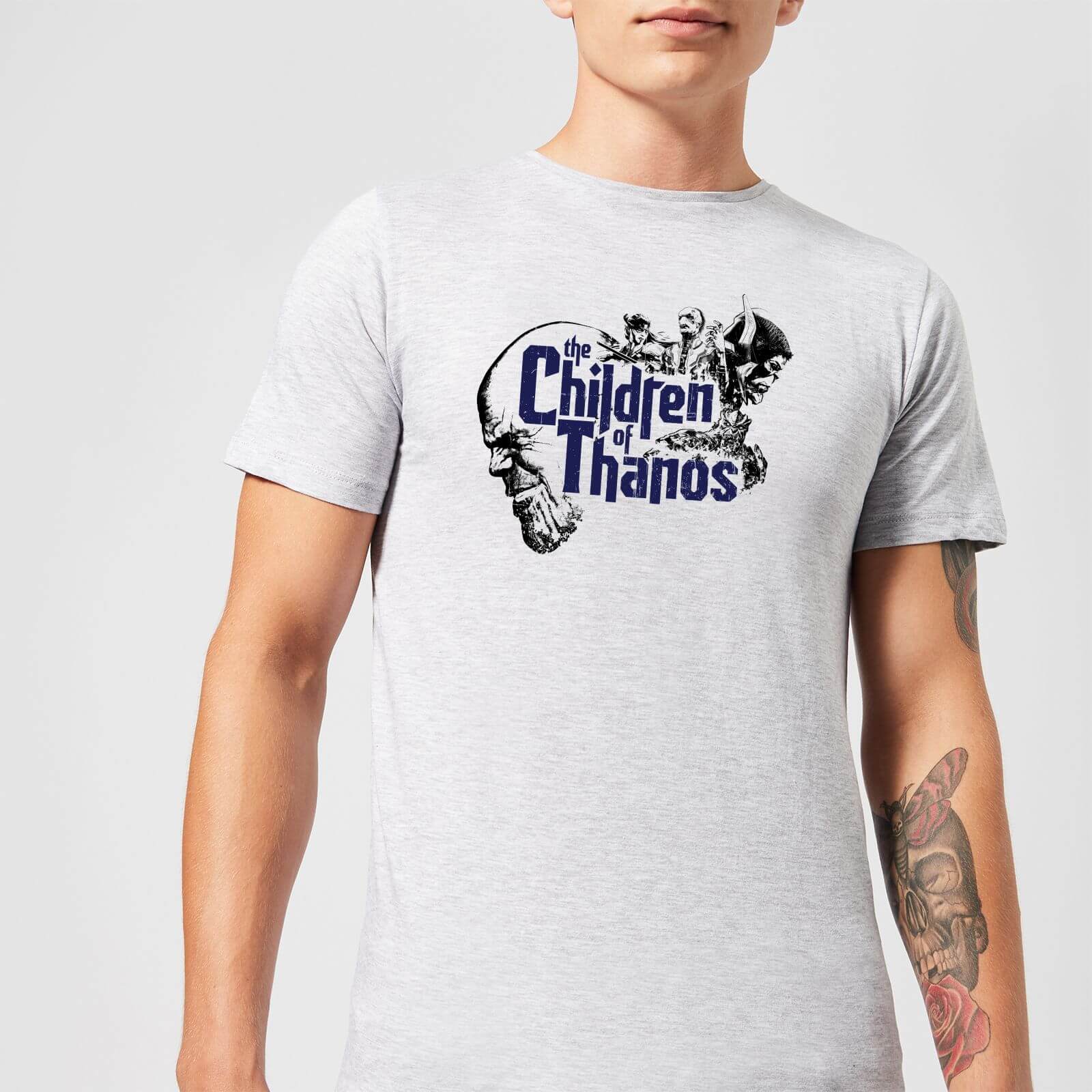 Marvel Avengers Infinity War Children Of Thanos T Shirt Grey